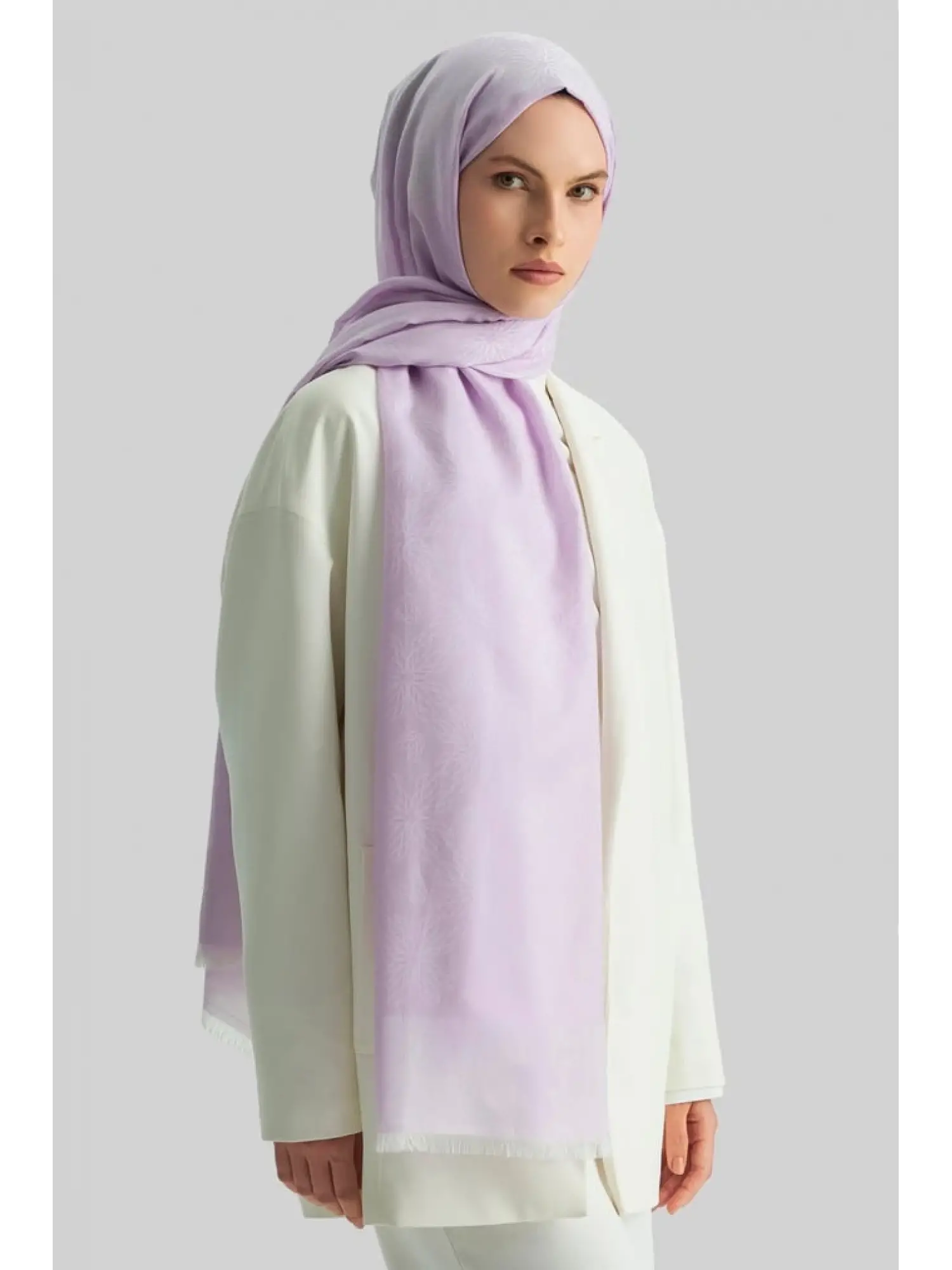 Maisa Lizay 70x190 Pamuk İpek Jakarlı Şal