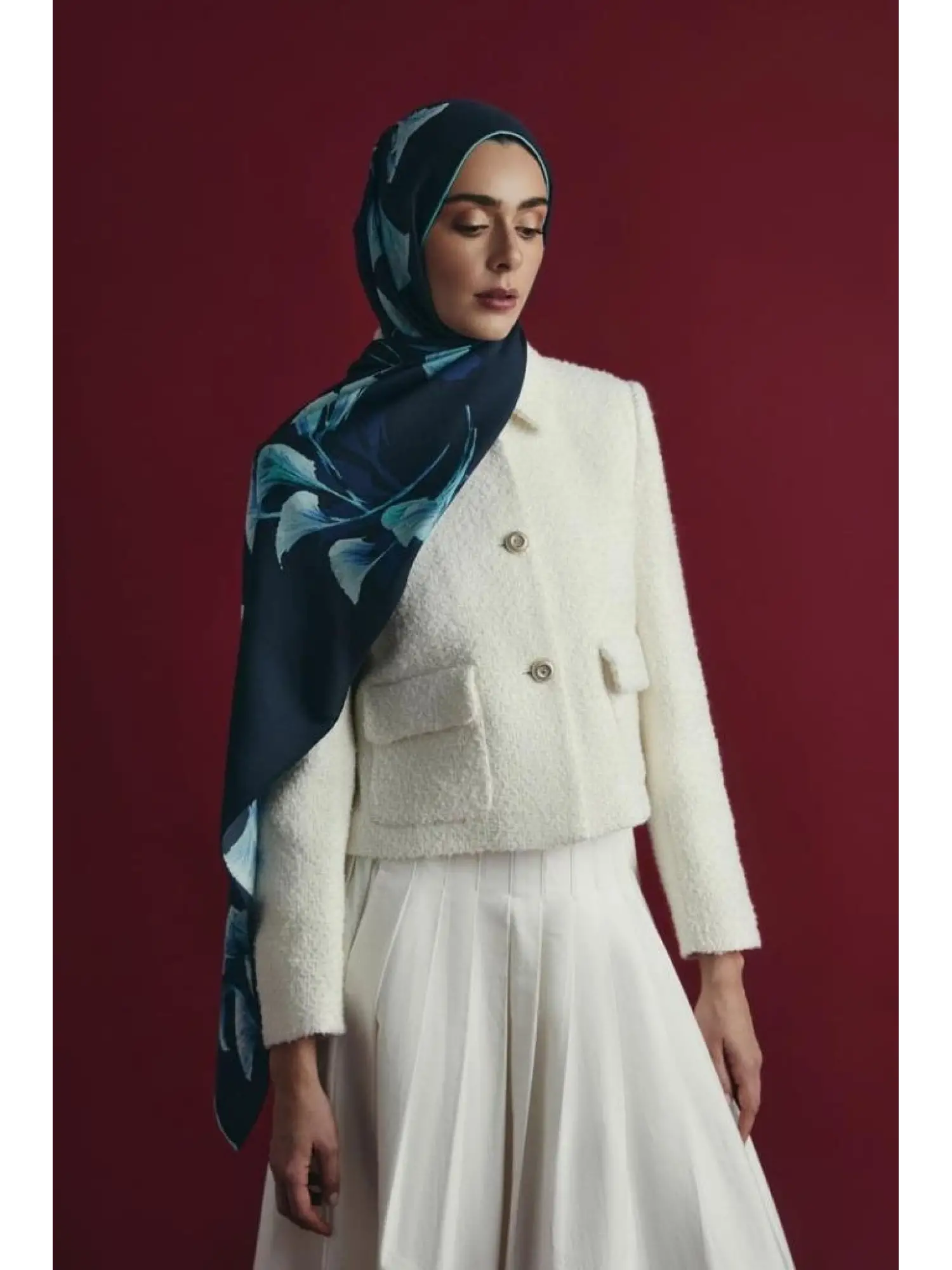 Maisa Misk 70x190 Pamuk İpek Şal