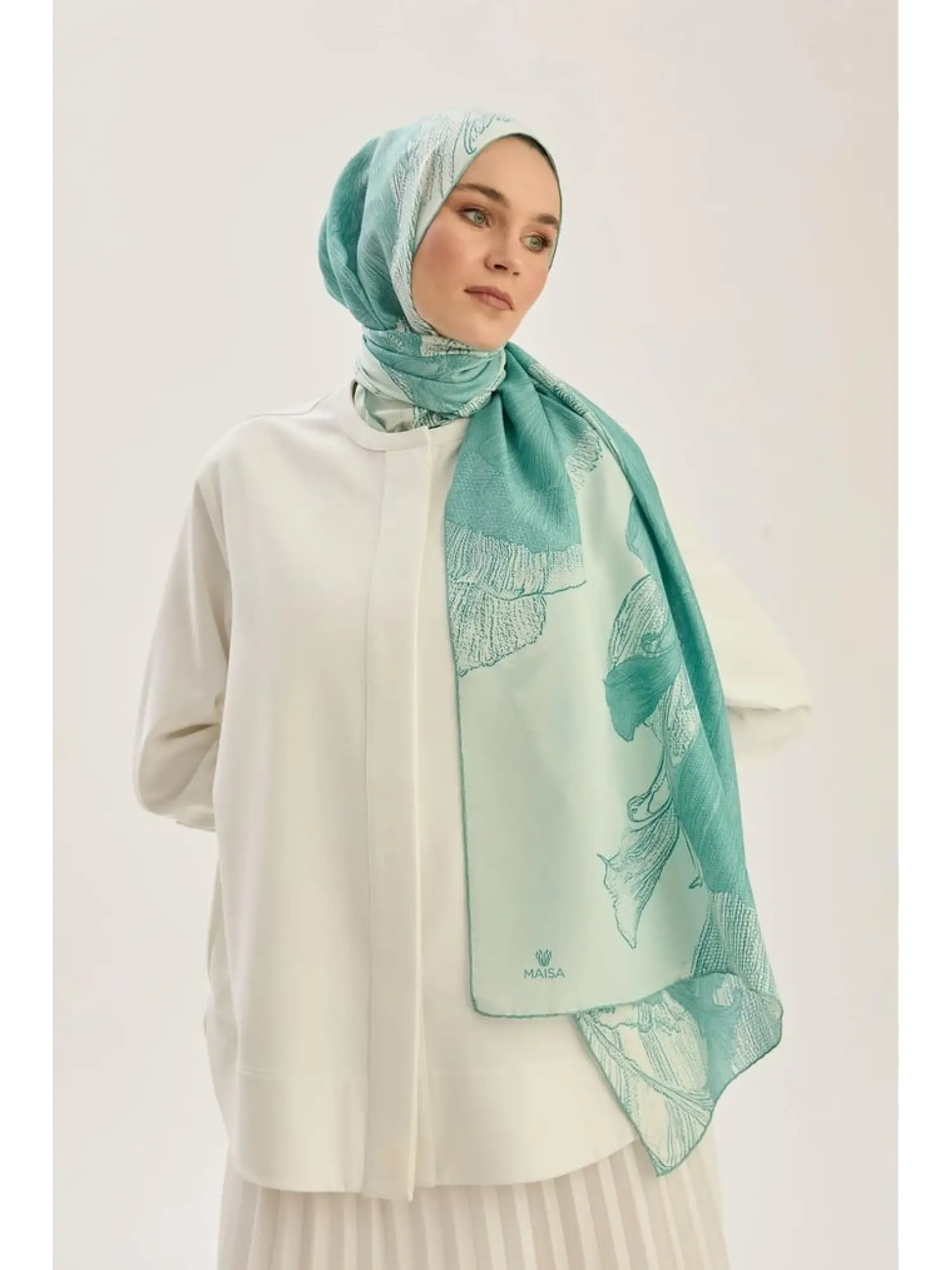 Maisa Reşha 70x190 Pamuk İpek Şal