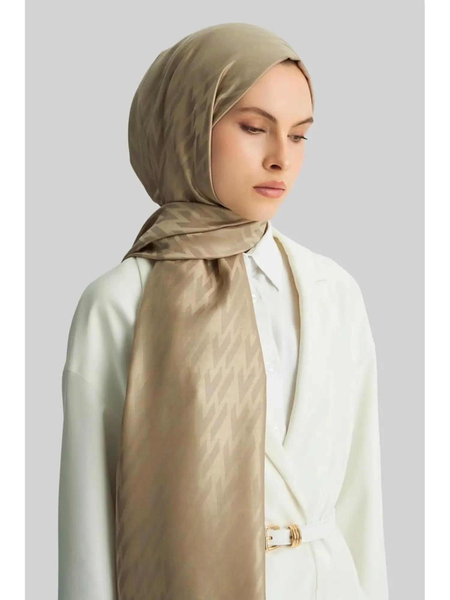 Maisa Umay 70x190 %100 Jakarlı İpek Şal