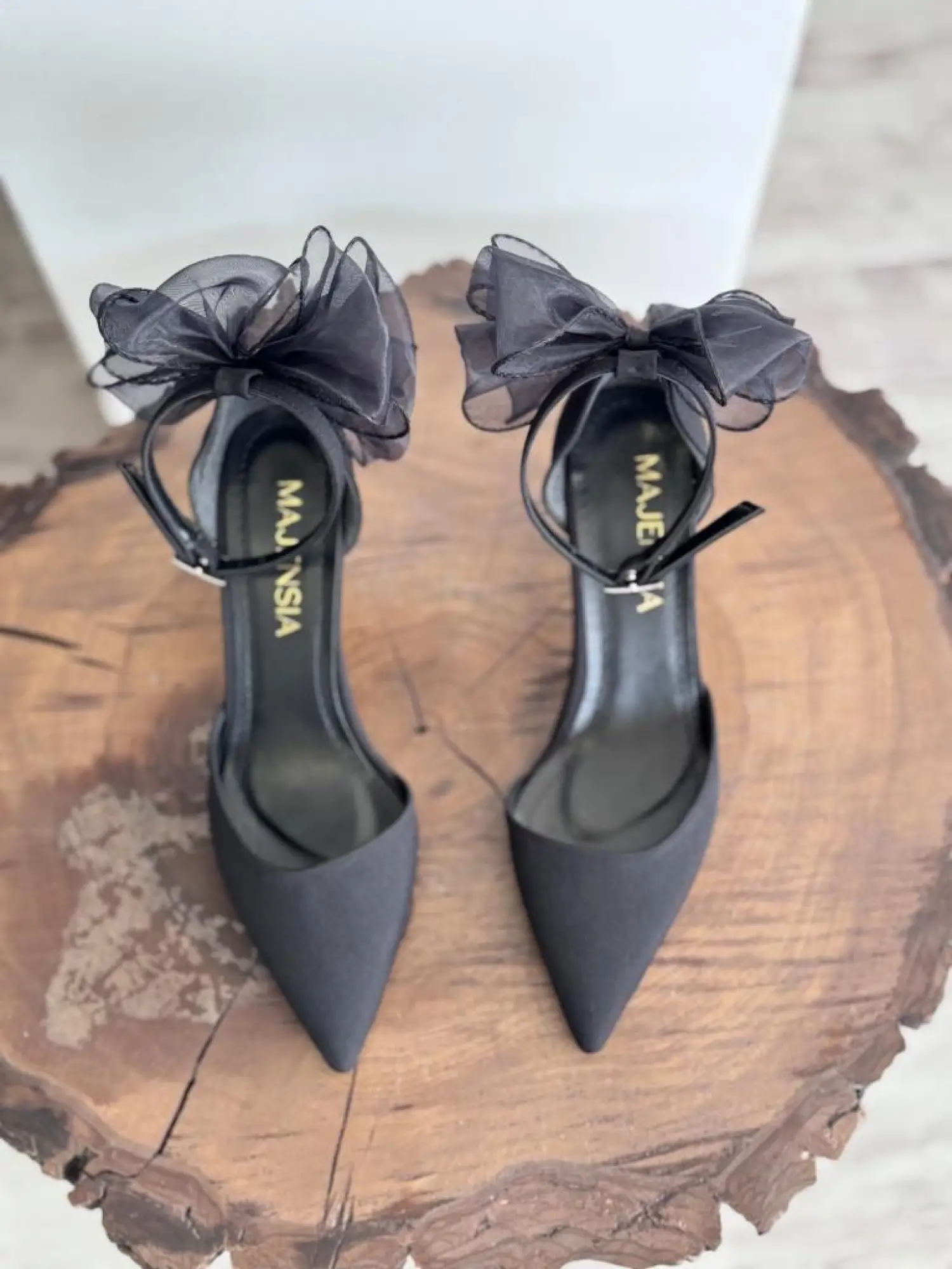 Majensia Bilekten Bağlamalı Fiyonk Detaylı Ayakkabı 155002