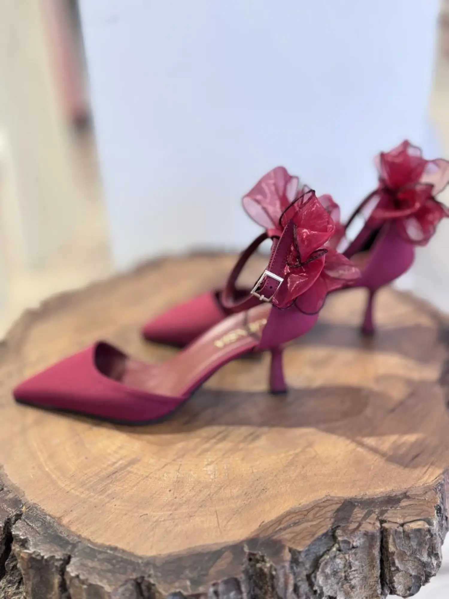 Majensia Bilekten Bağlamalı Fiyonk Detaylı Ayakkabı 155002