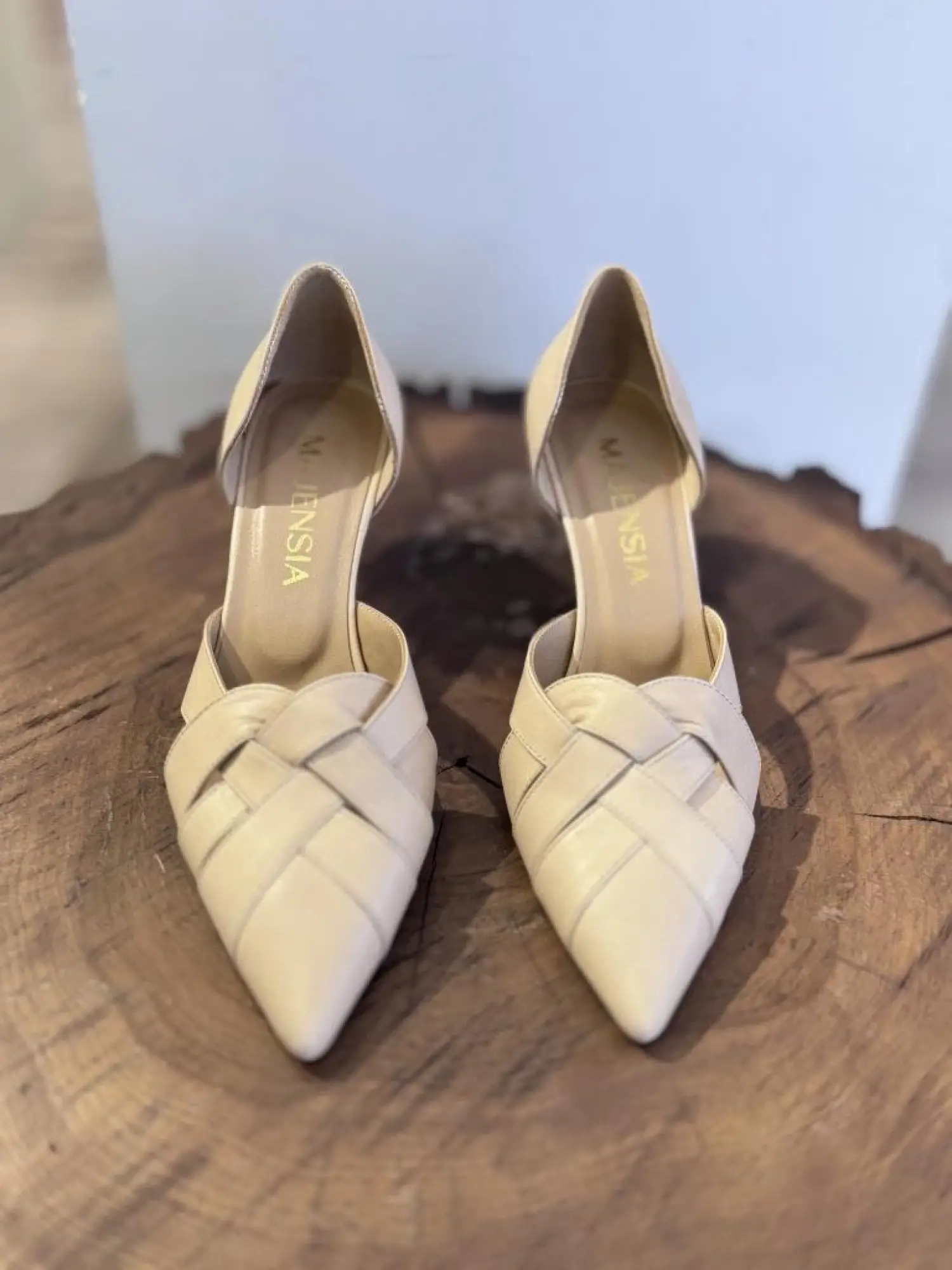 Majensia Kısa Topuklu Deri Ayakkabı 151122