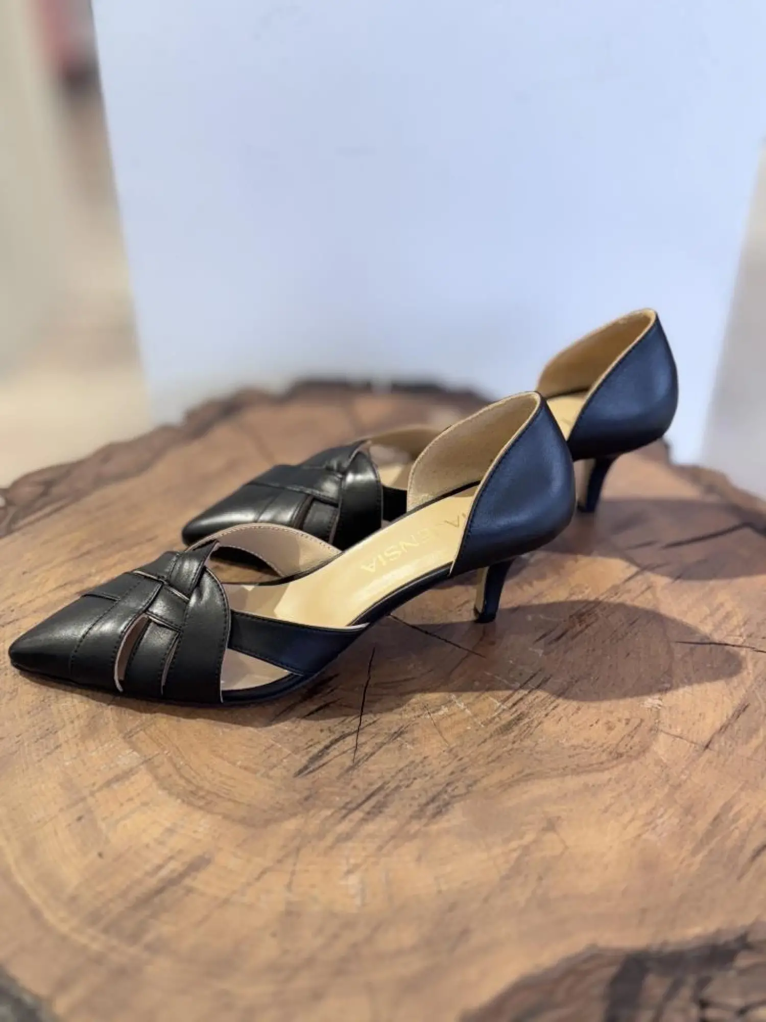 Majensia Kısa Topuklu Deri Ayakkabı 151122