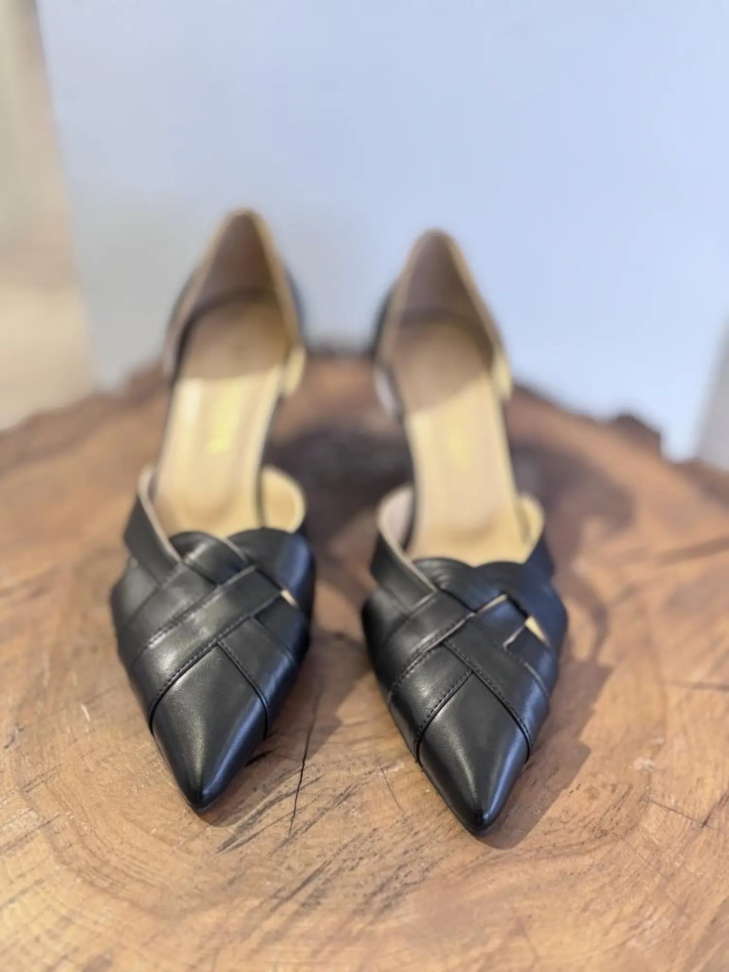 Majensia Kısa Topuklu Deri Ayakkabı 151122