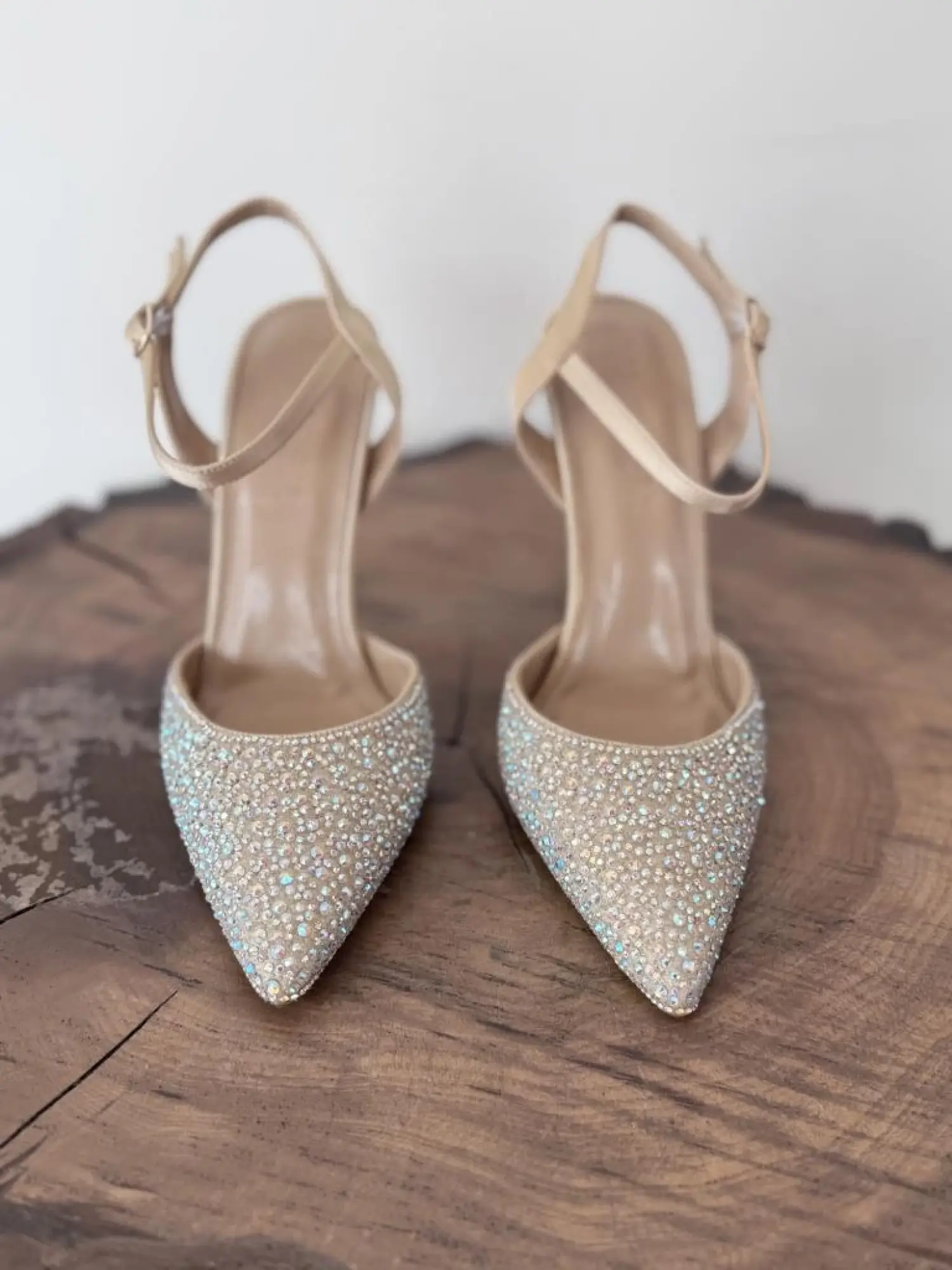 Majensia Taşlı Saten Abiye Ayakkabı 155226