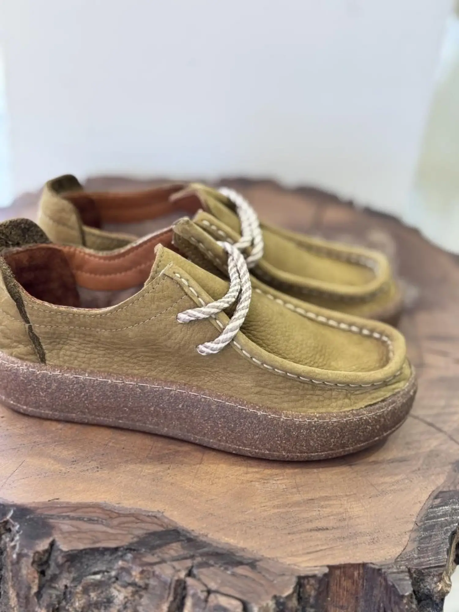 Majensia Towel Bağcıklı Nubuk Ayakkabı 241094