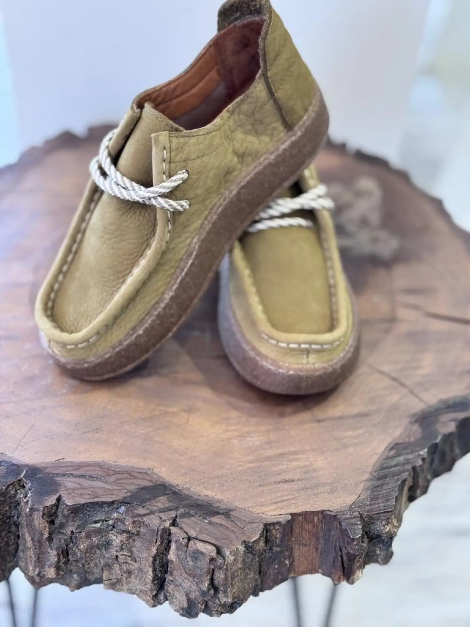 Majensia Towel Bağcıklı Nubuk Ayakkabı 241094