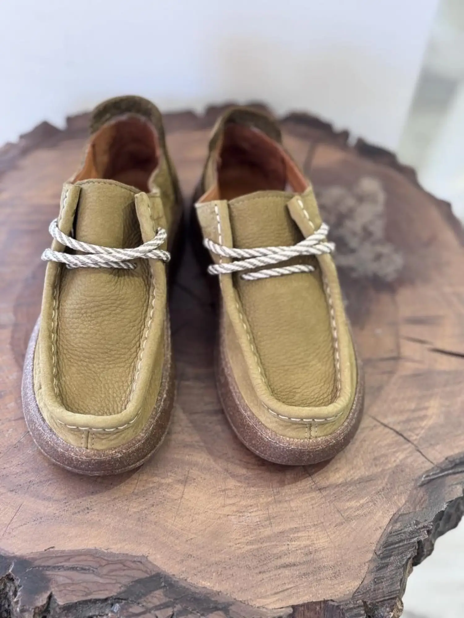 Majensia Towel Bağcıklı Nubuk Ayakkabı 241094