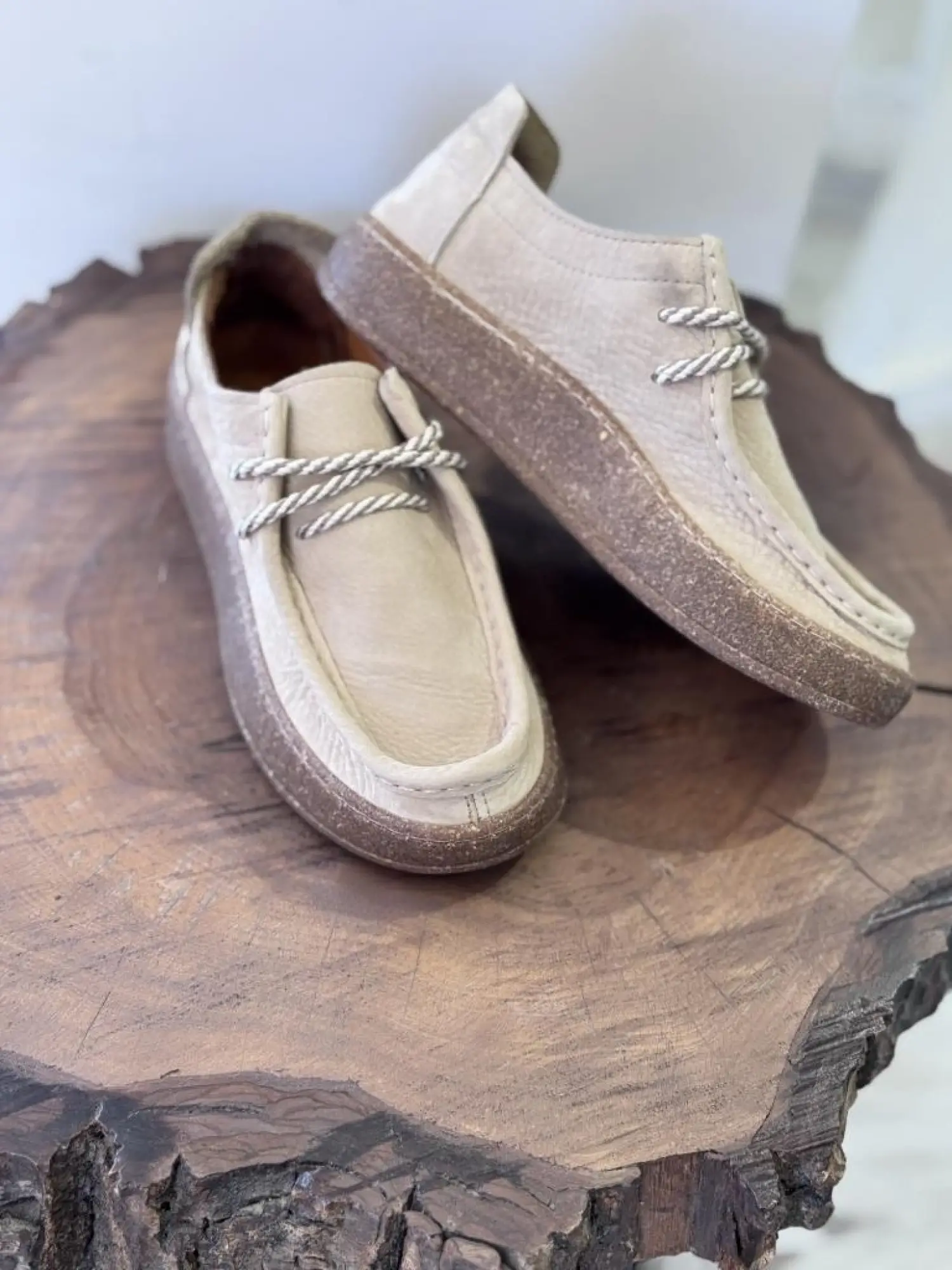 Majensia Towel Bağcıklı Nubuk Ayakkabı 241094