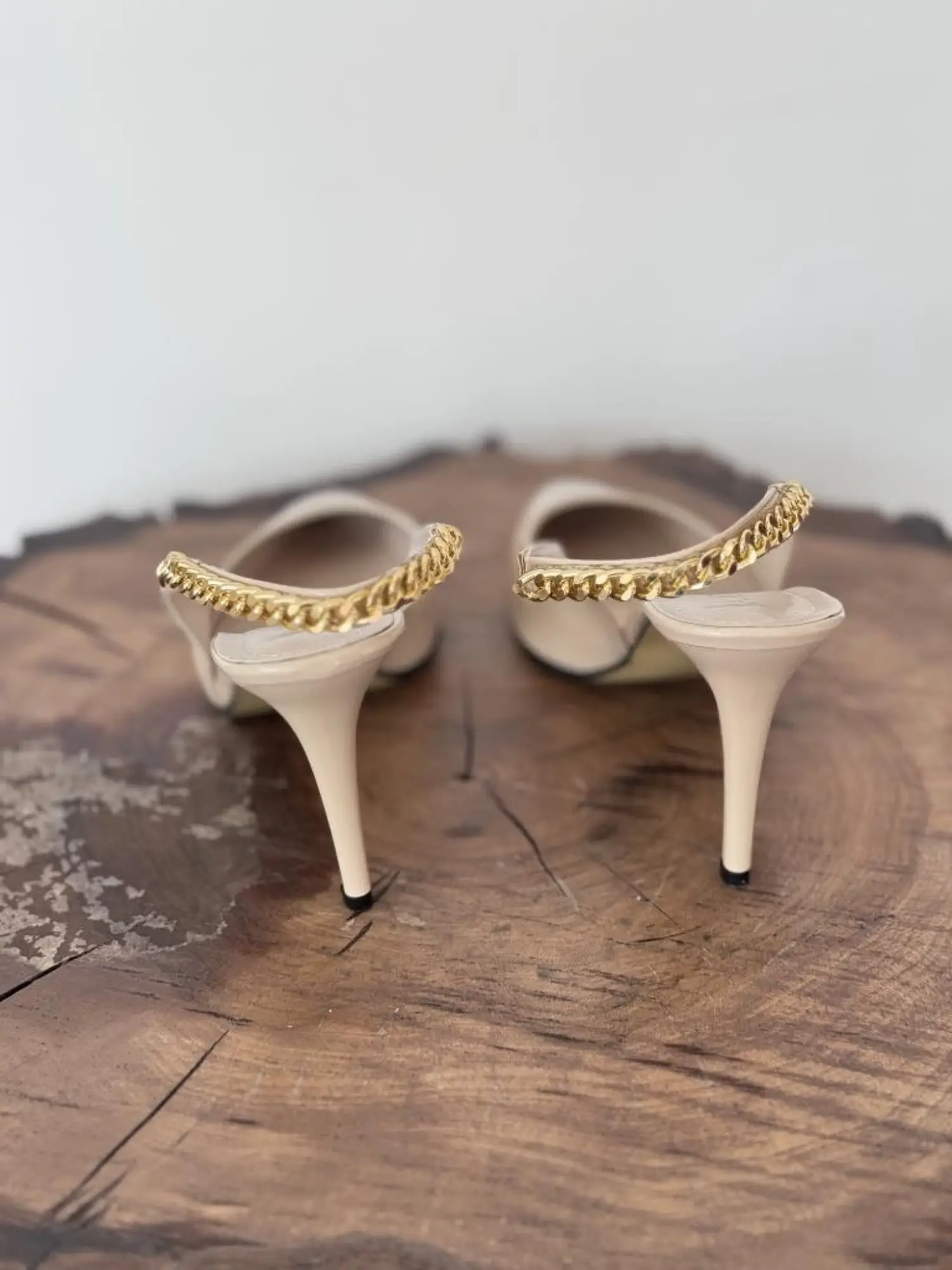 Majensia Zincir Detaylı Sivri Toput Rugan Ayakkabı 155012