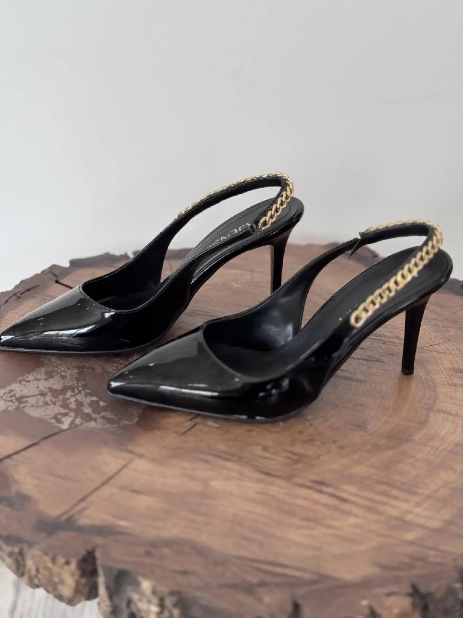 Majensia Zincir Detaylı Sivri Toput Rugan Ayakkabı 155012