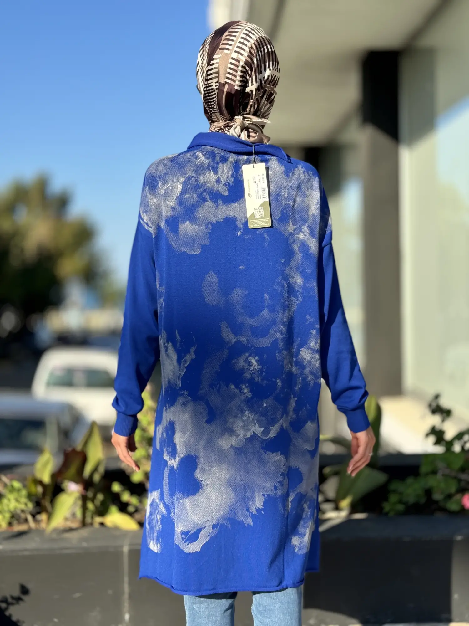 Misswhence Baskılı Triko Tunik 36021