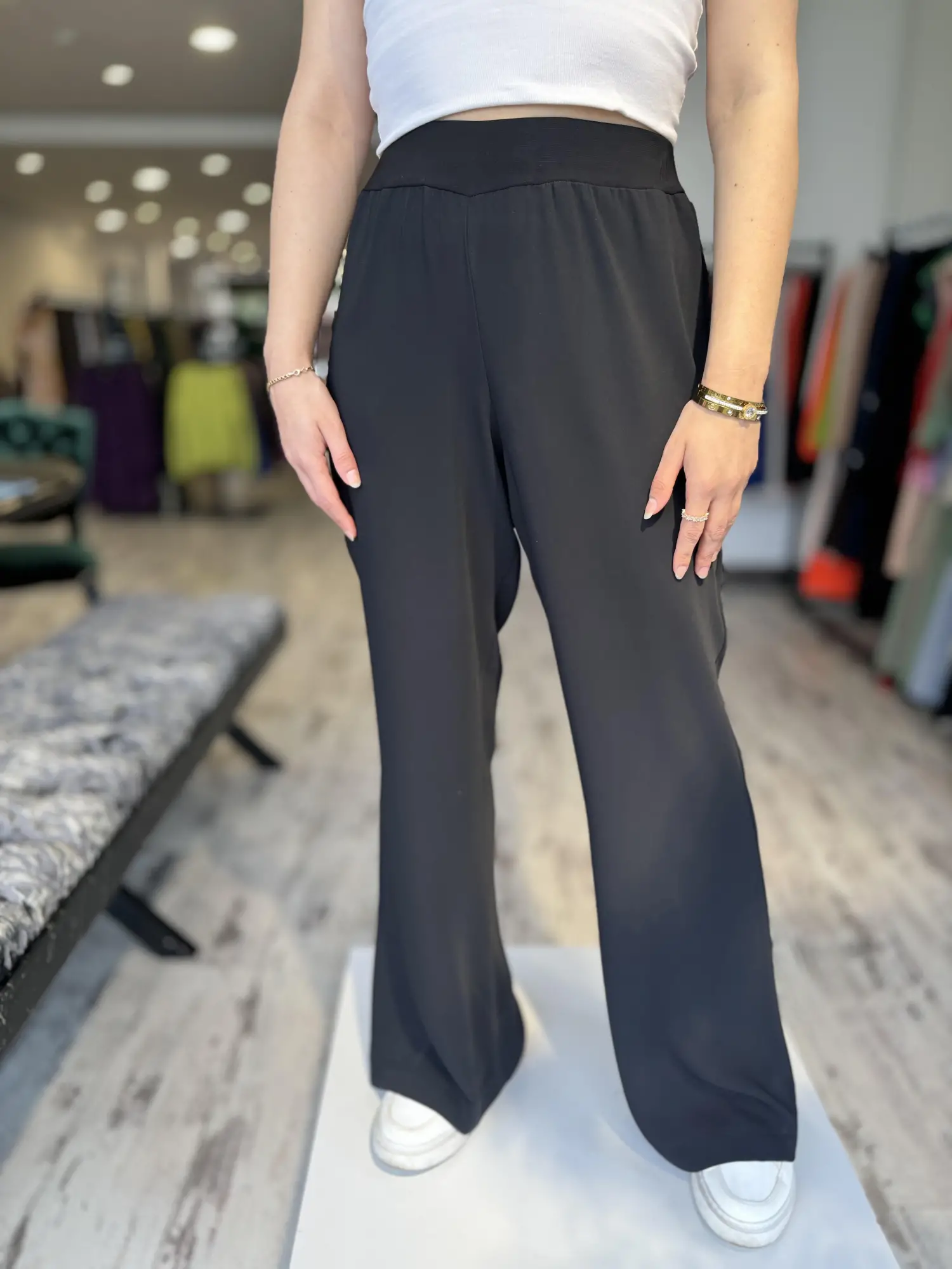 Misswhence Bol Paça Krep Pantolon 35130