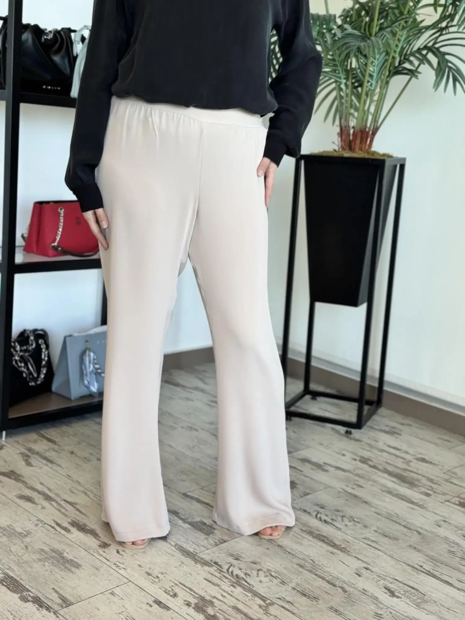 Misswhence Bol Paça Krep Pantolon 35130