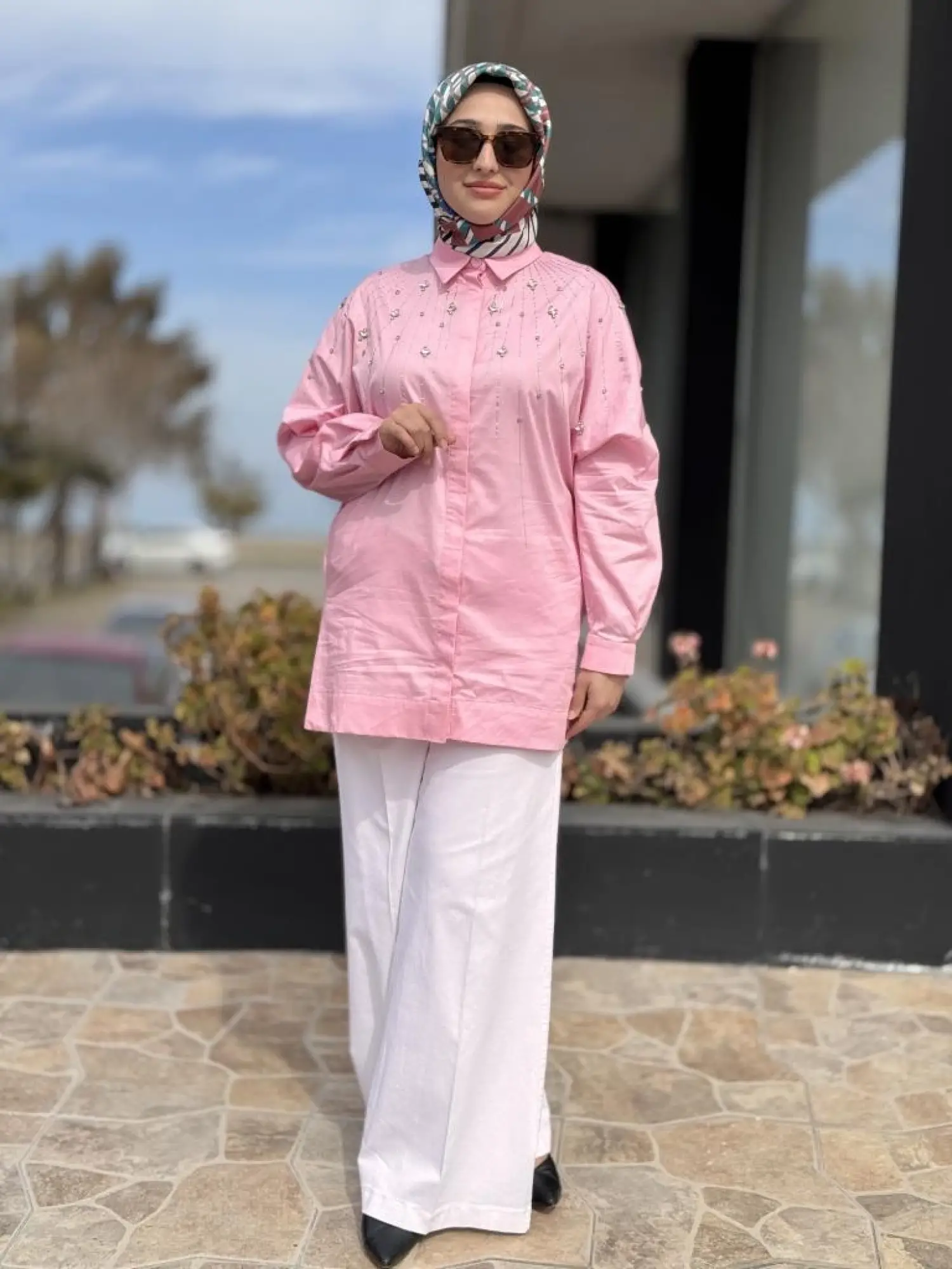 Misswhence Bol Paça Tensel Kot Pantolon 37101