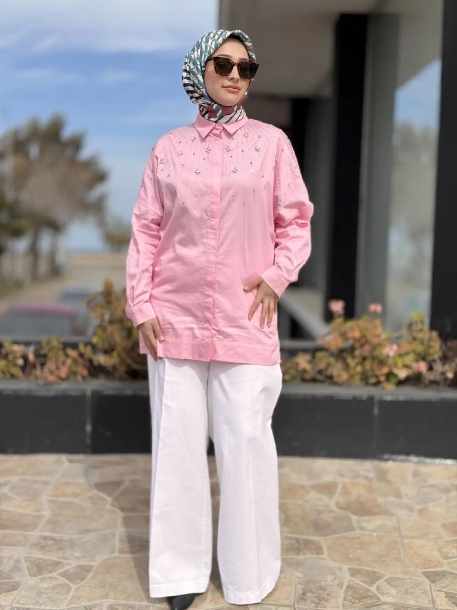 Misswhence Bol Paça Tensel Kot Pantolon 37101