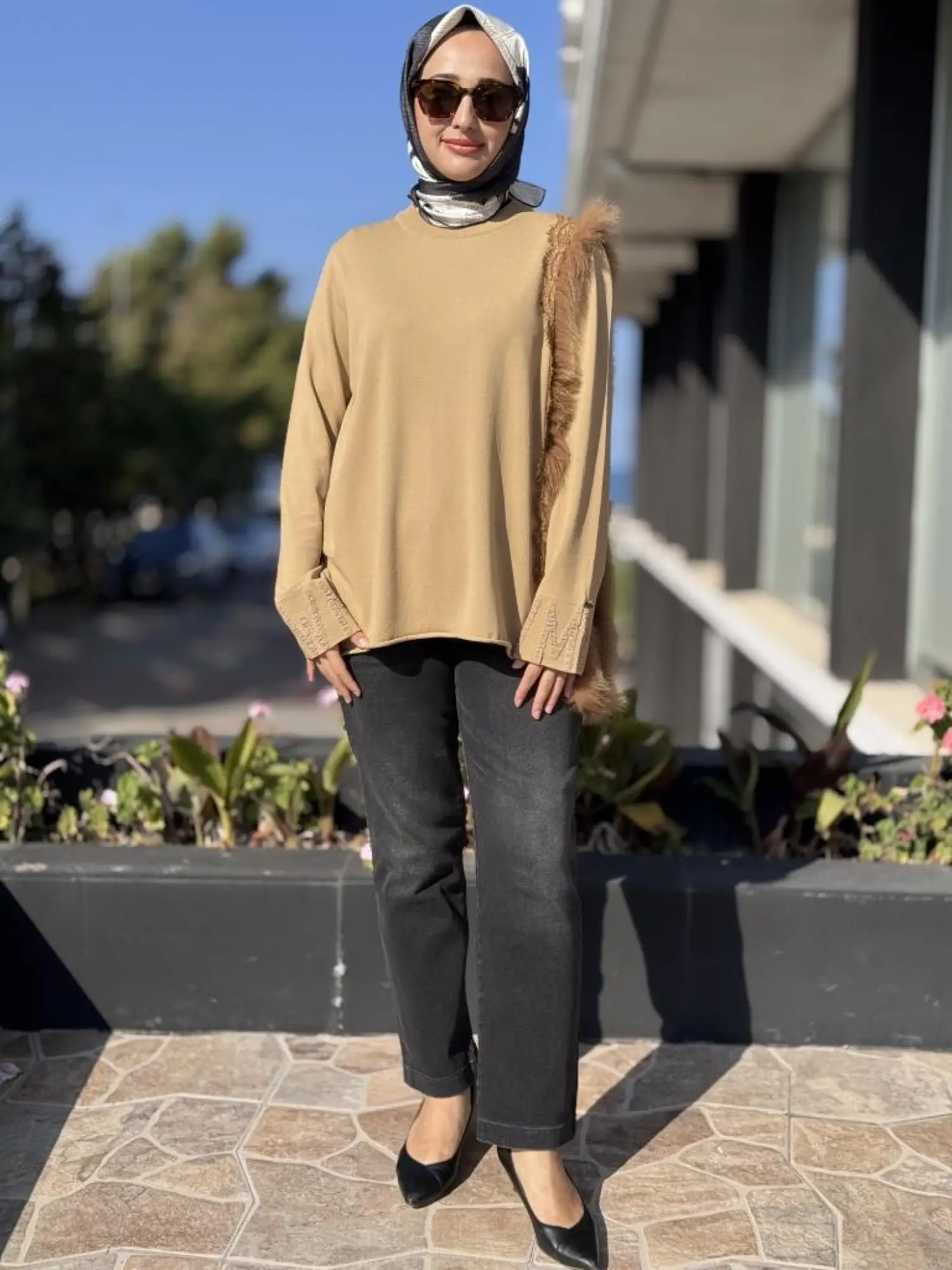 Misswhence Boru Paça Taşlanmış Kot Pantolon 38123