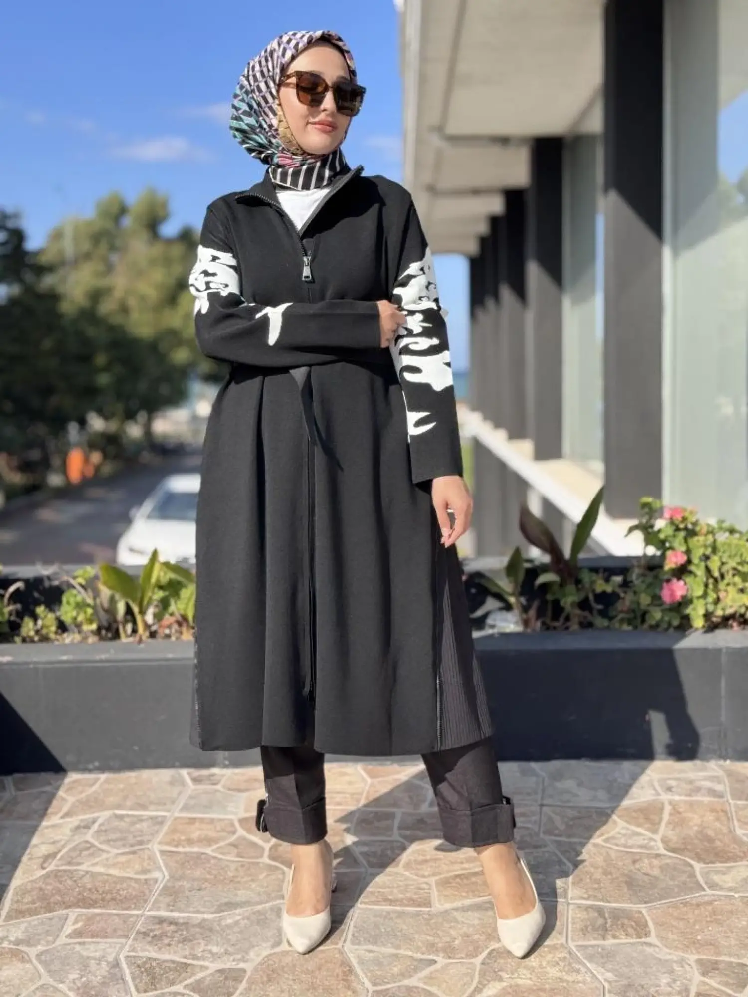 Misswhence Çelik Örme Fermuarlı Triko Kap MİSS262