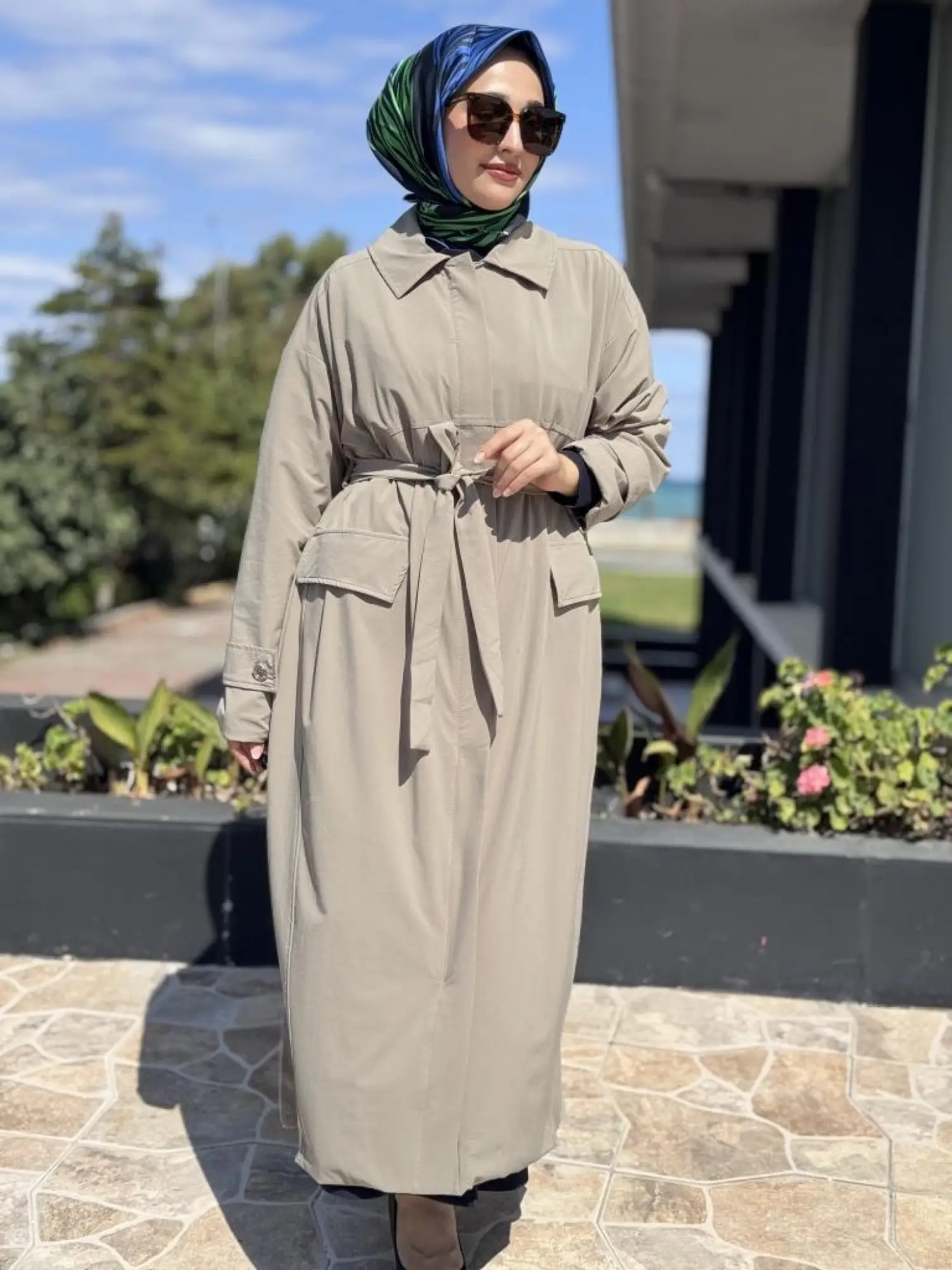 Misswhence Cep Detaylı Astarlı Pardesü 38500