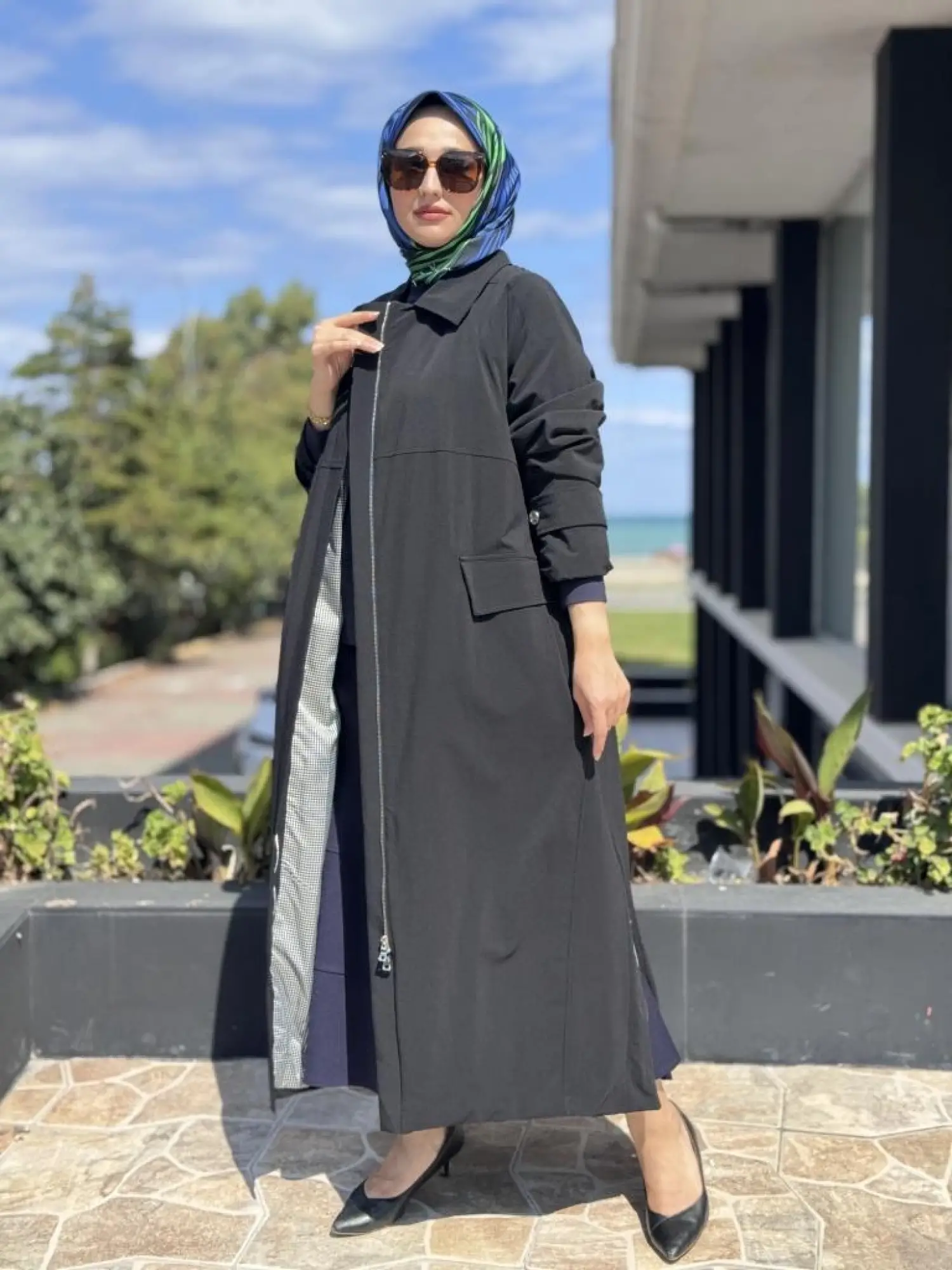 Misswhence Cep Detaylı Astarlı Pardesü 38500