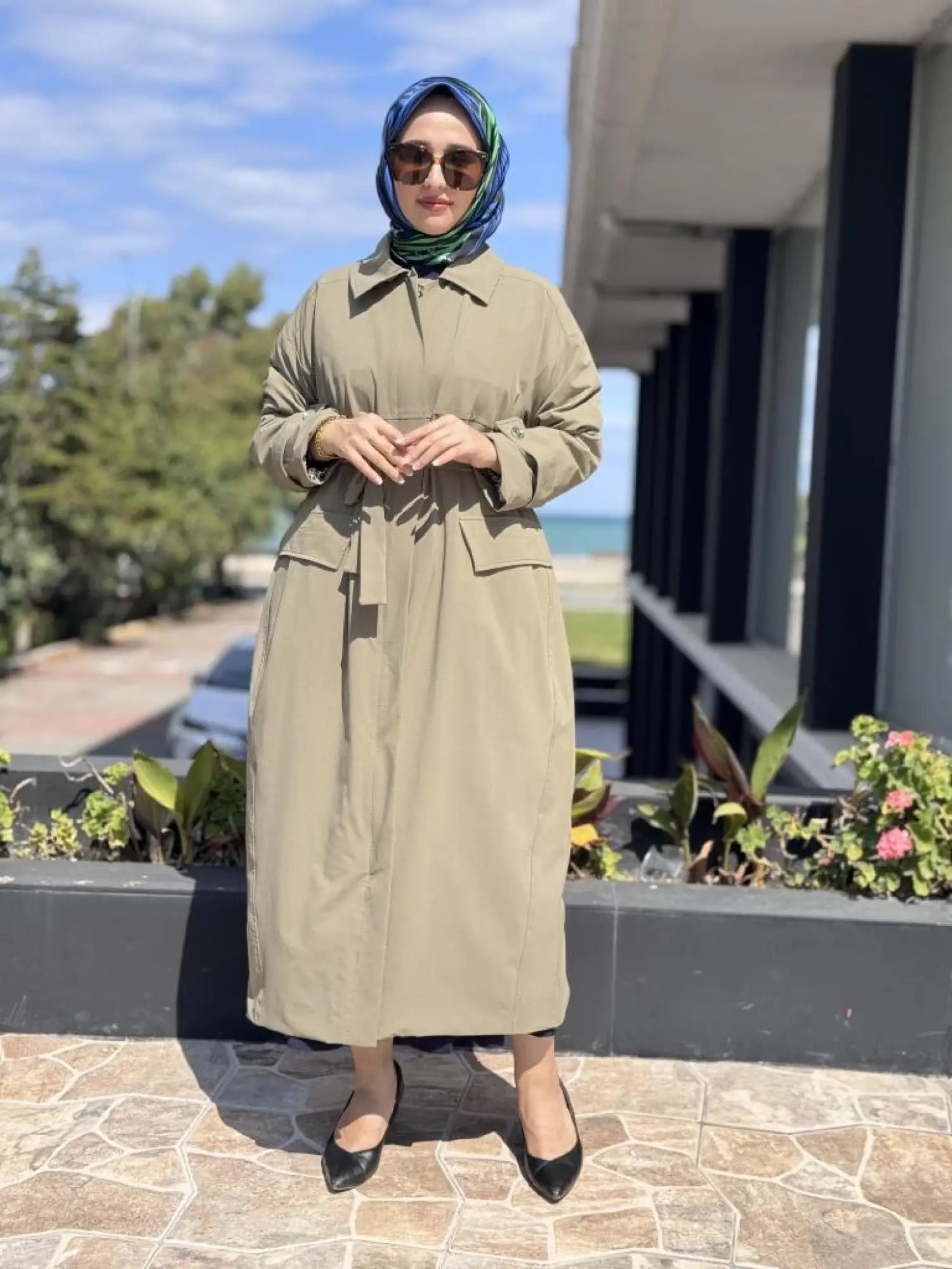 Misswhence Cep Detaylı Astarlı Pardesü 38500