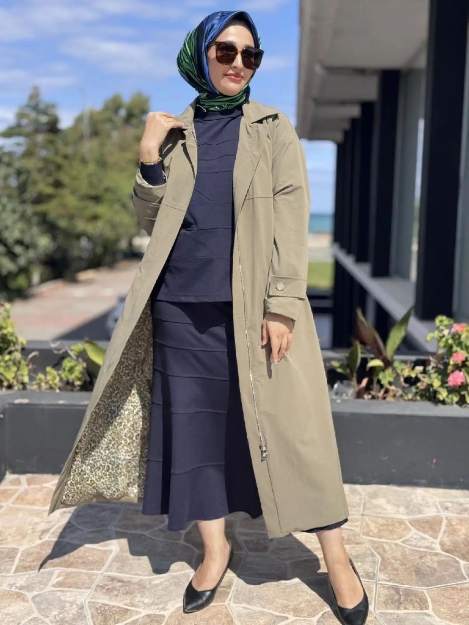 Misswhence Cep Detaylı Astarlı Pardesü 38500