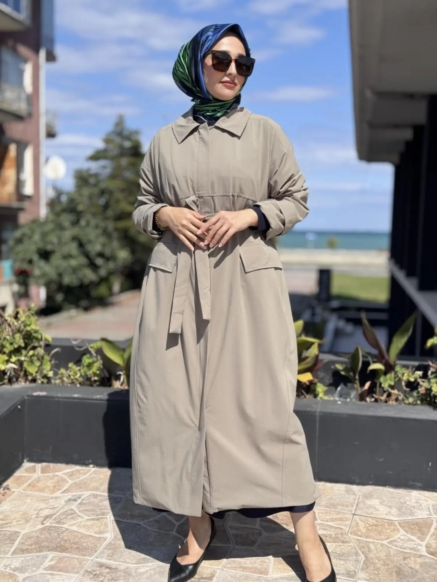 Misswhence Cep Detaylı Astarlı Pardesü 38500