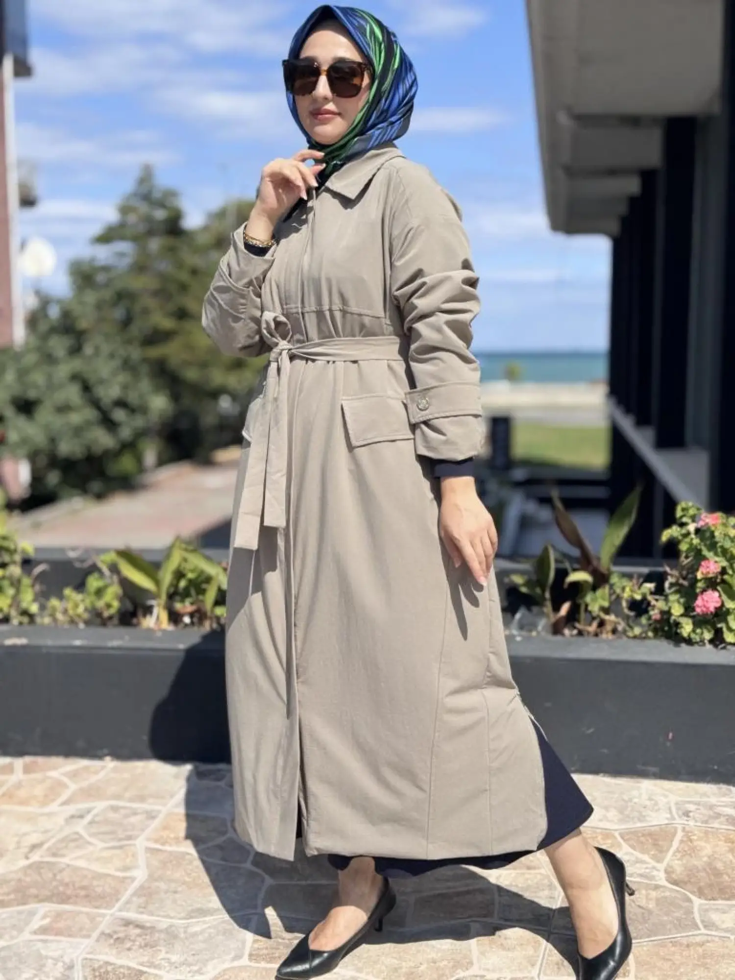 Misswhence Cep Detaylı Astarlı Pardesü 38500