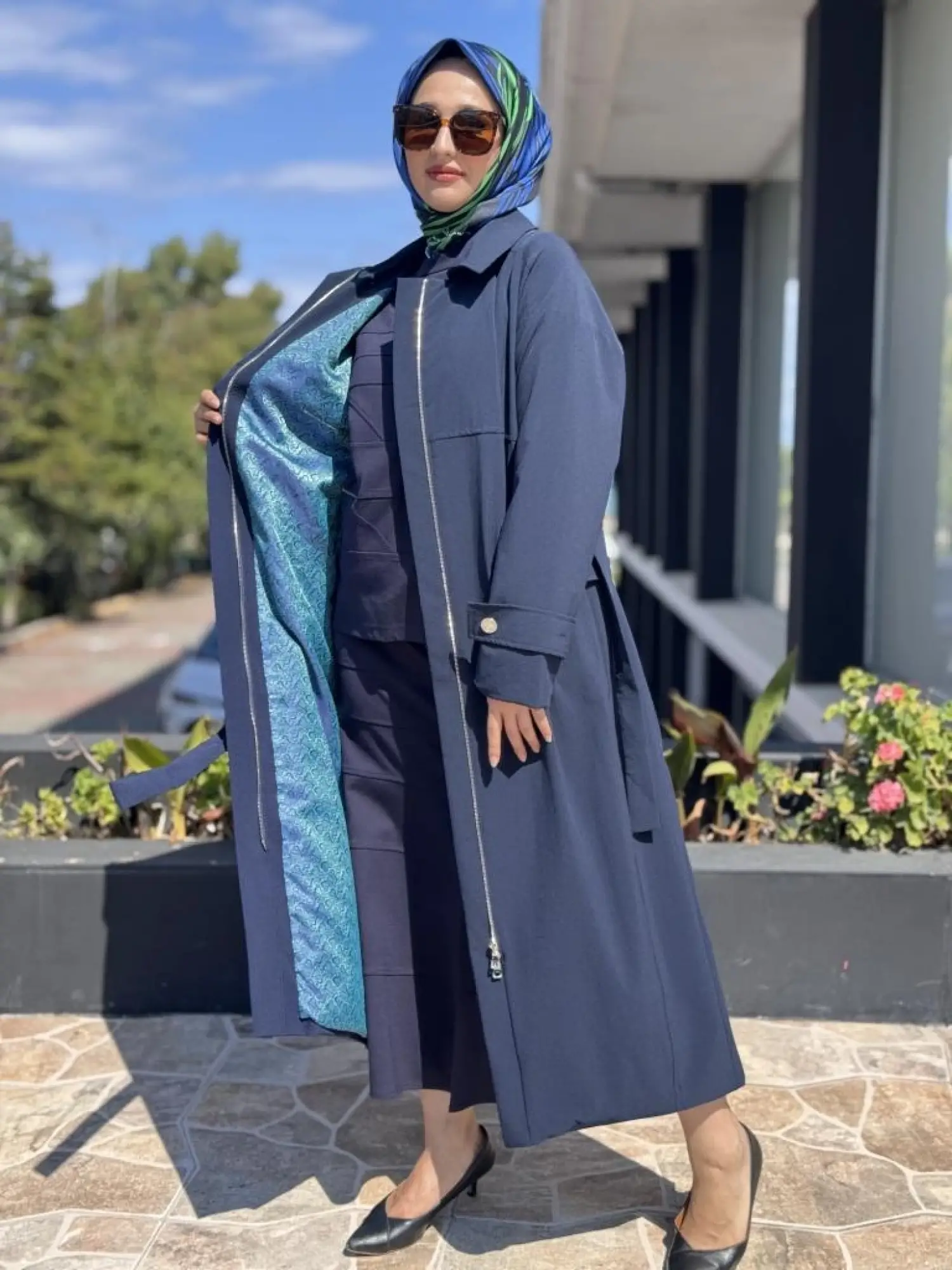 Misswhence Cep Detaylı Astarlı Pardesü 38500