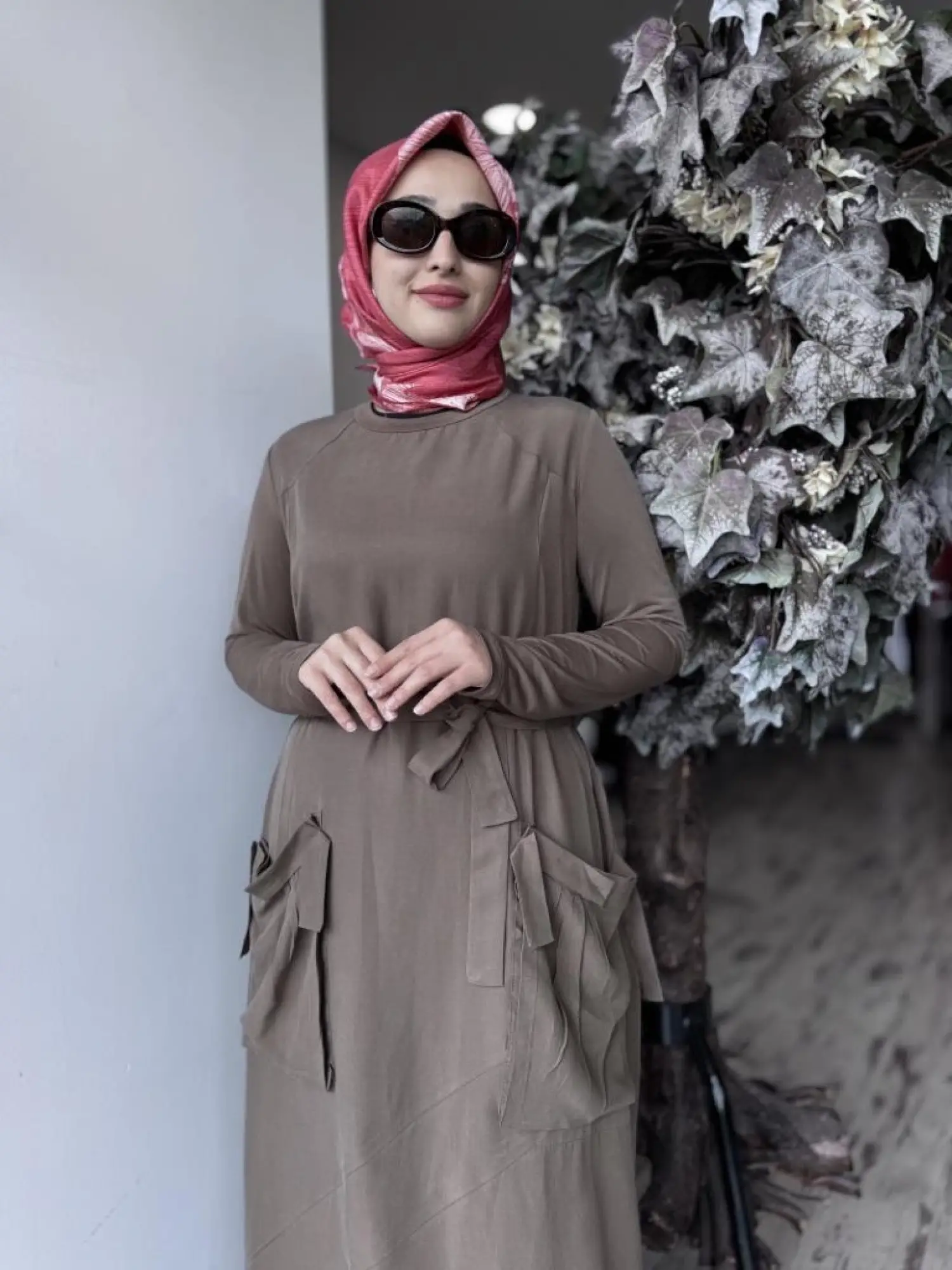 Misswhence Cep Detaylı Basic Elbise 37814