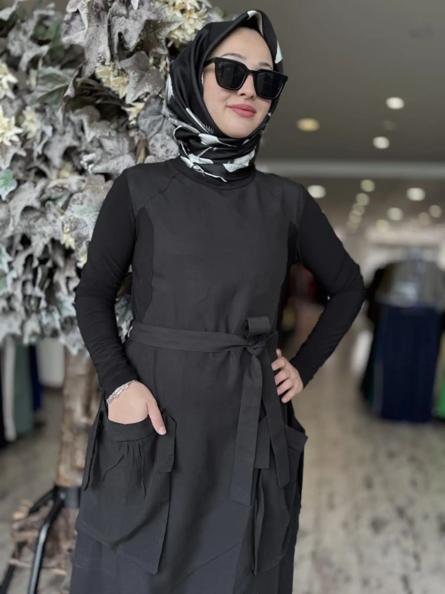 Misswhence Cep Detaylı Basic Elbise 37814