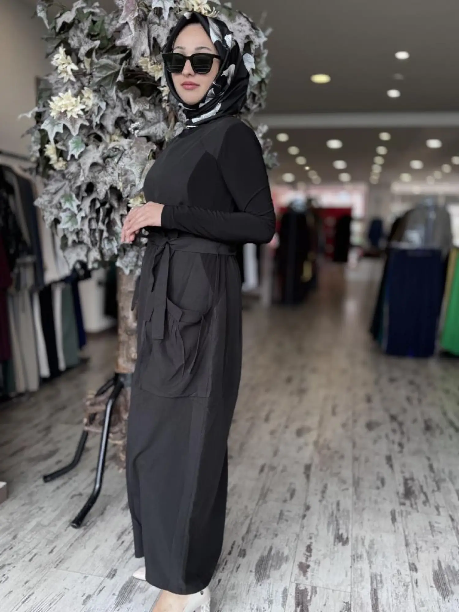 Misswhence Cep Detaylı Basic Elbise 37814