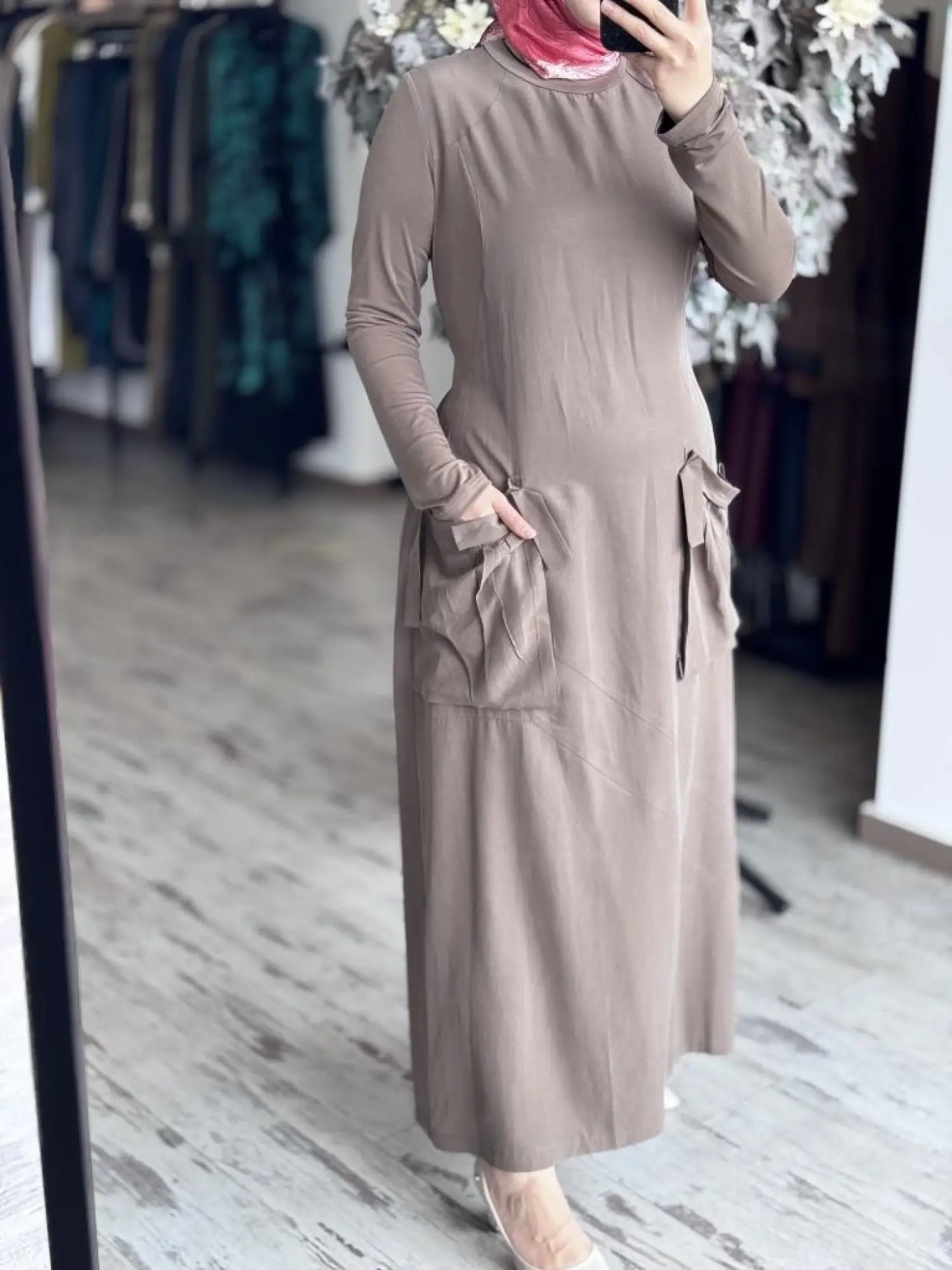 Misswhence Cep Detaylı Basic Elbise 37814