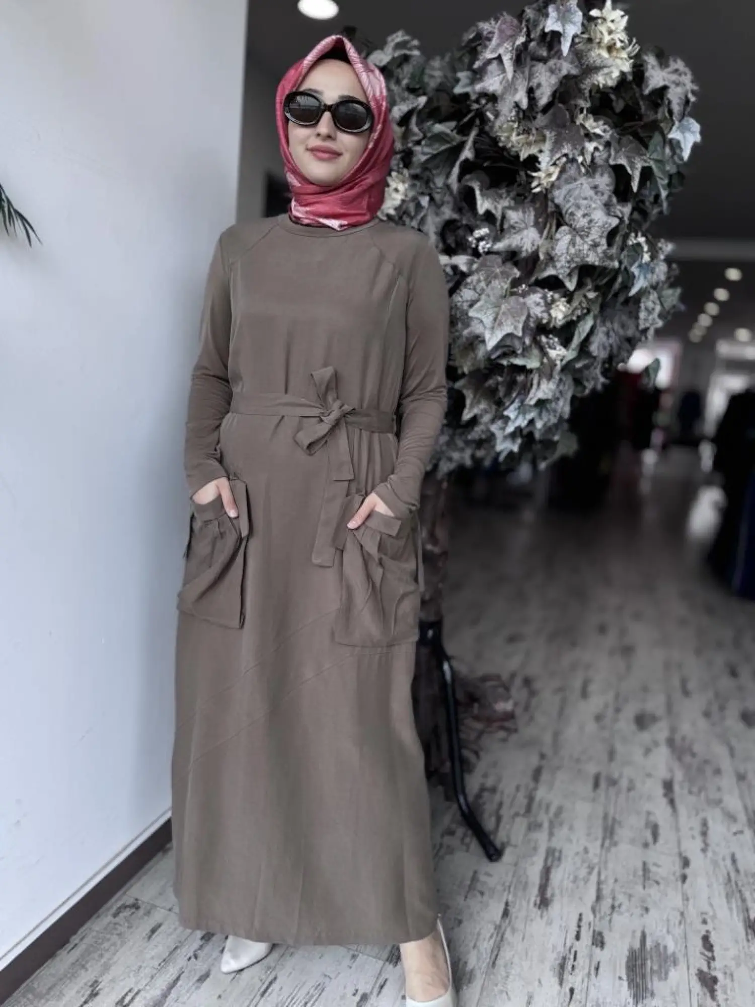 Misswhence Cep Detaylı Basic Elbise 37814