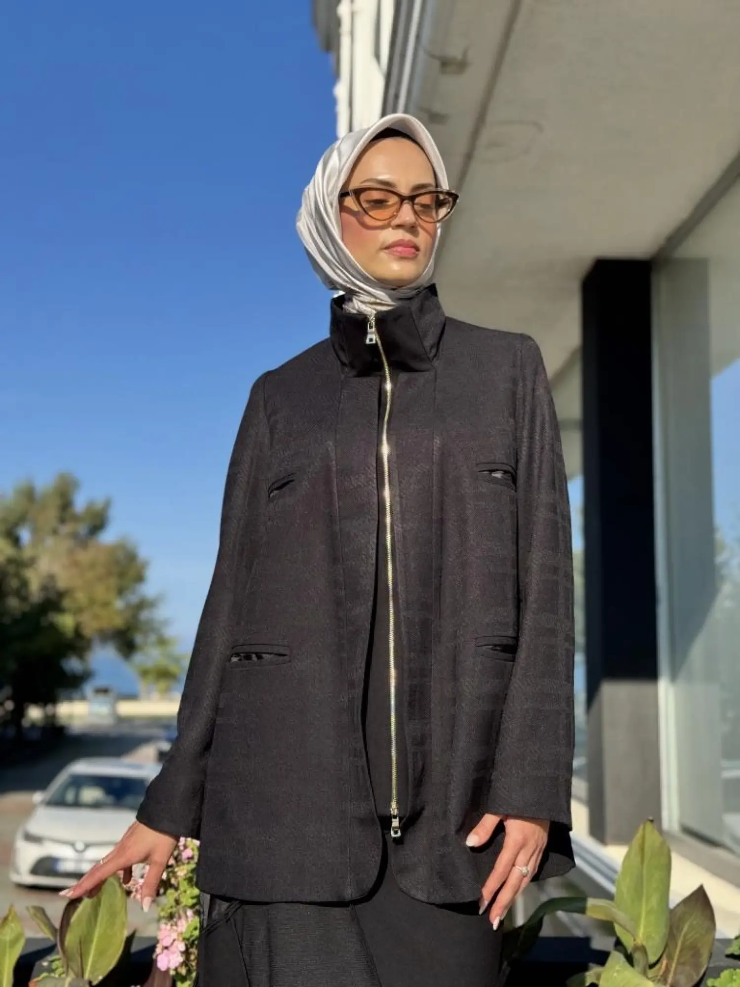 Misswhence Cep Detaylı Fermuarlı Ceket 36206