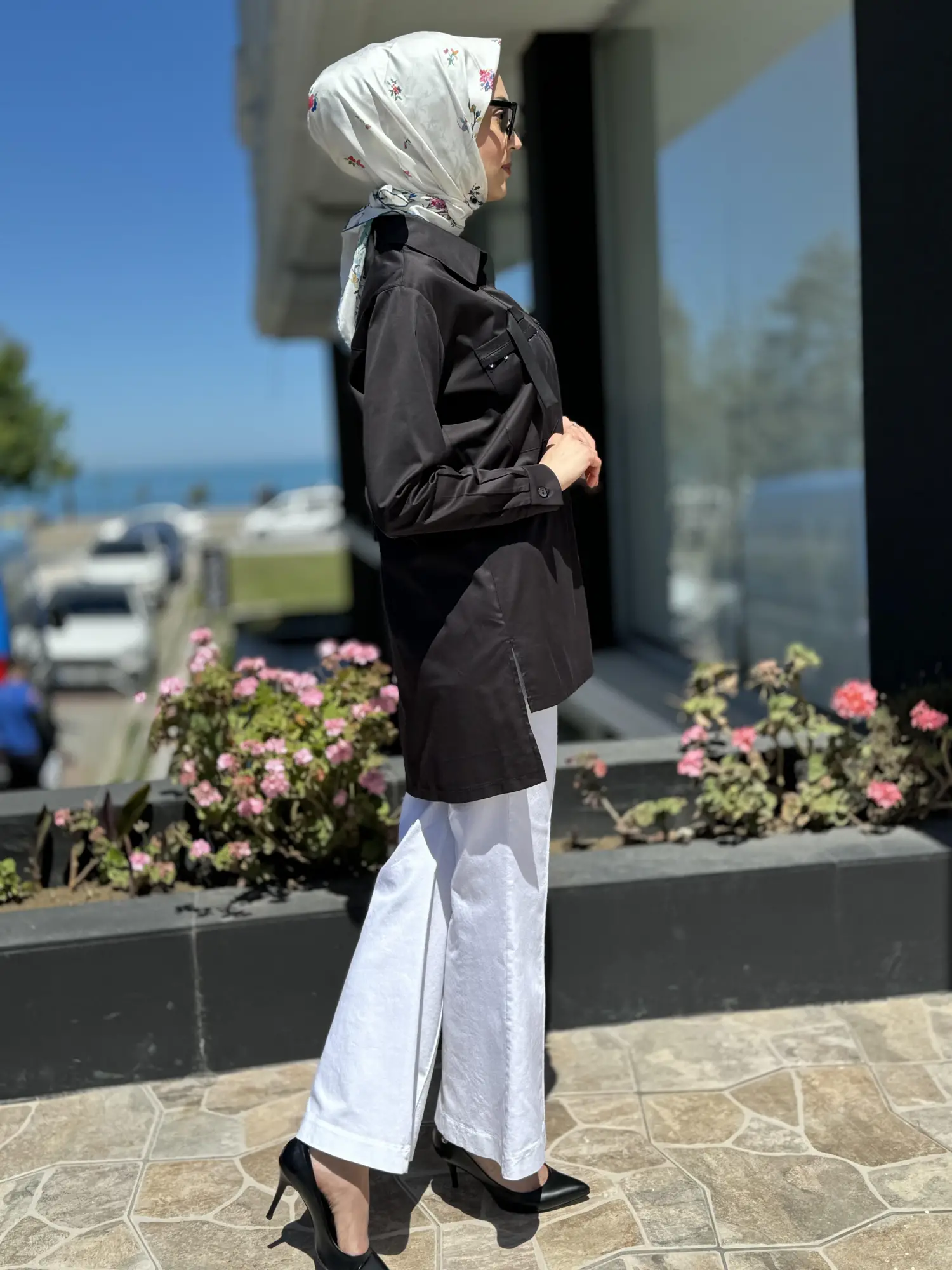 Misswhence Cep Detaylı Poplin Gömlek 35314