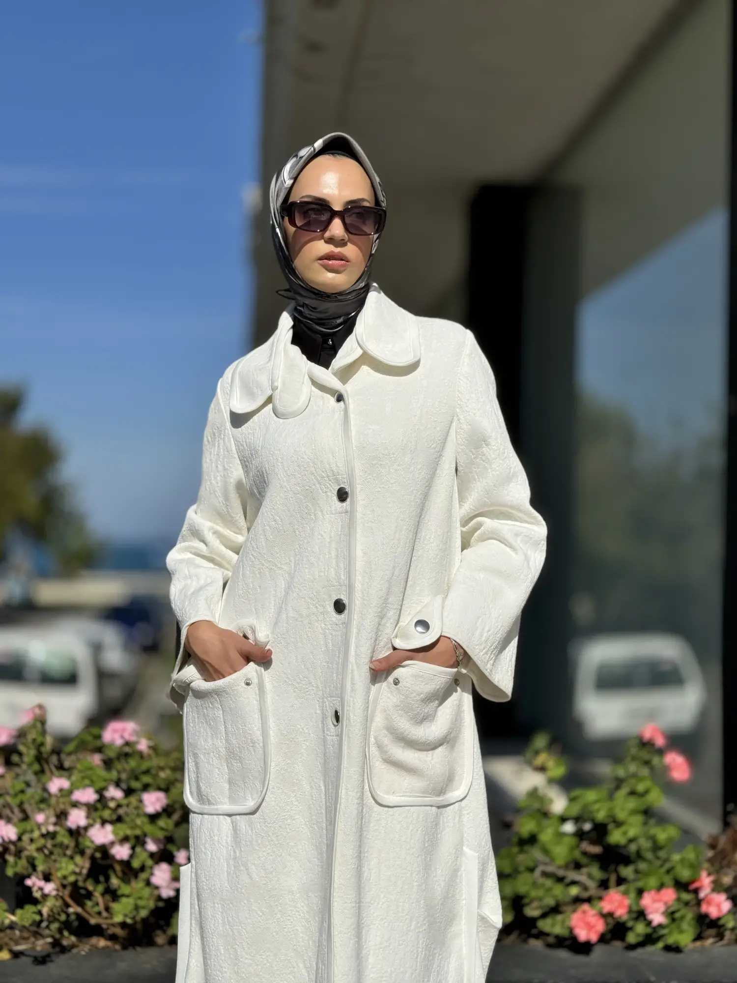 Misswhence Çıtçıtlı Triko Kap 36416