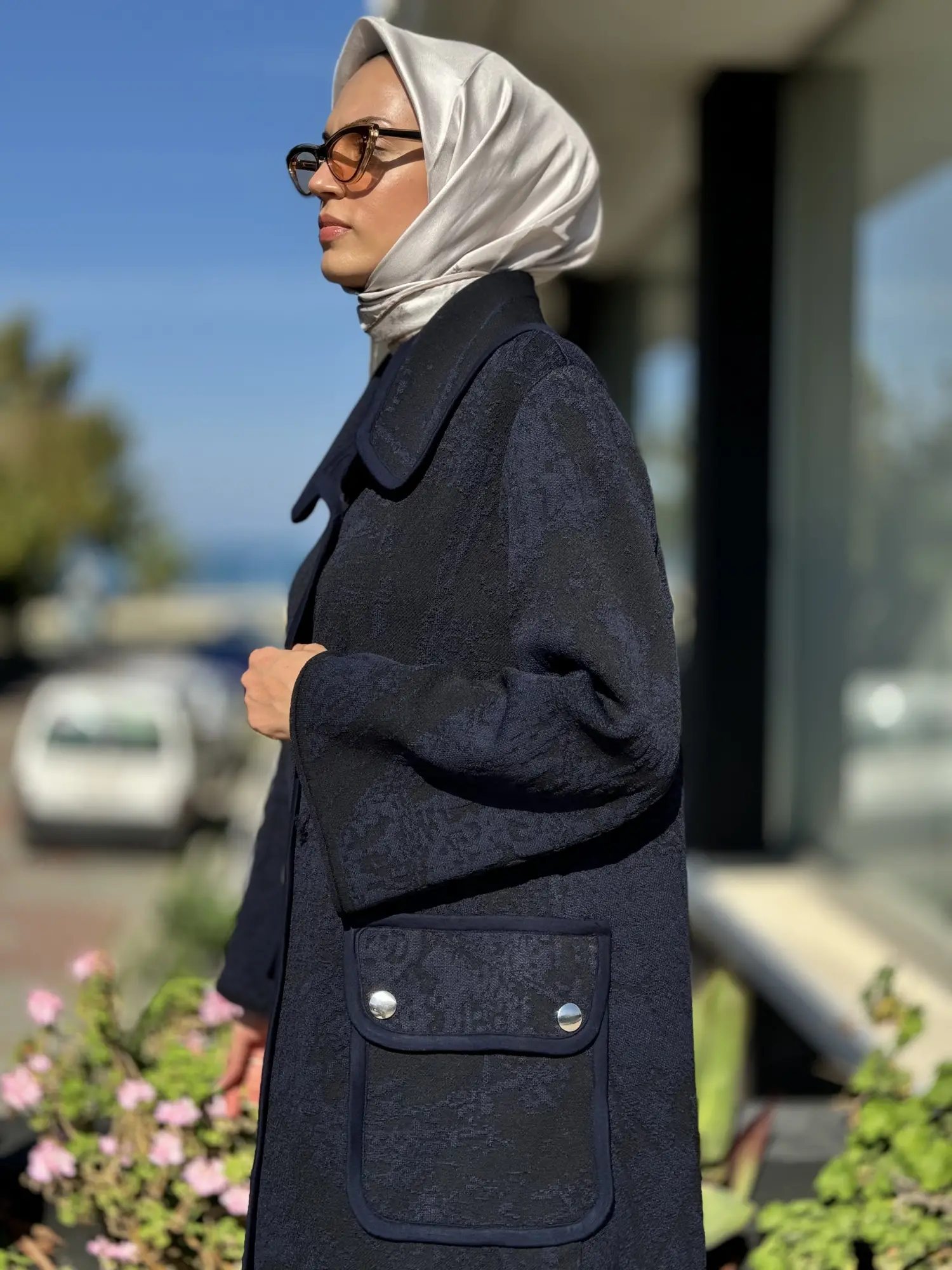 Misswhence Çıtçıtlı Triko Kap 36416