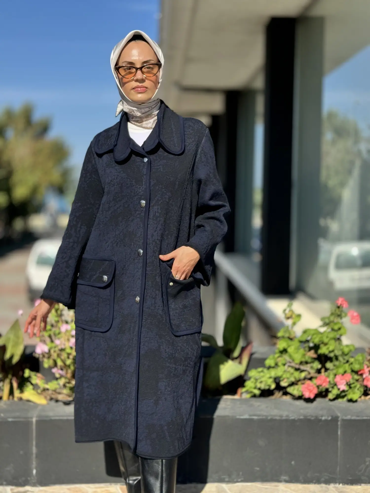 Misswhence Çıtçıtlı Triko Kap 36416