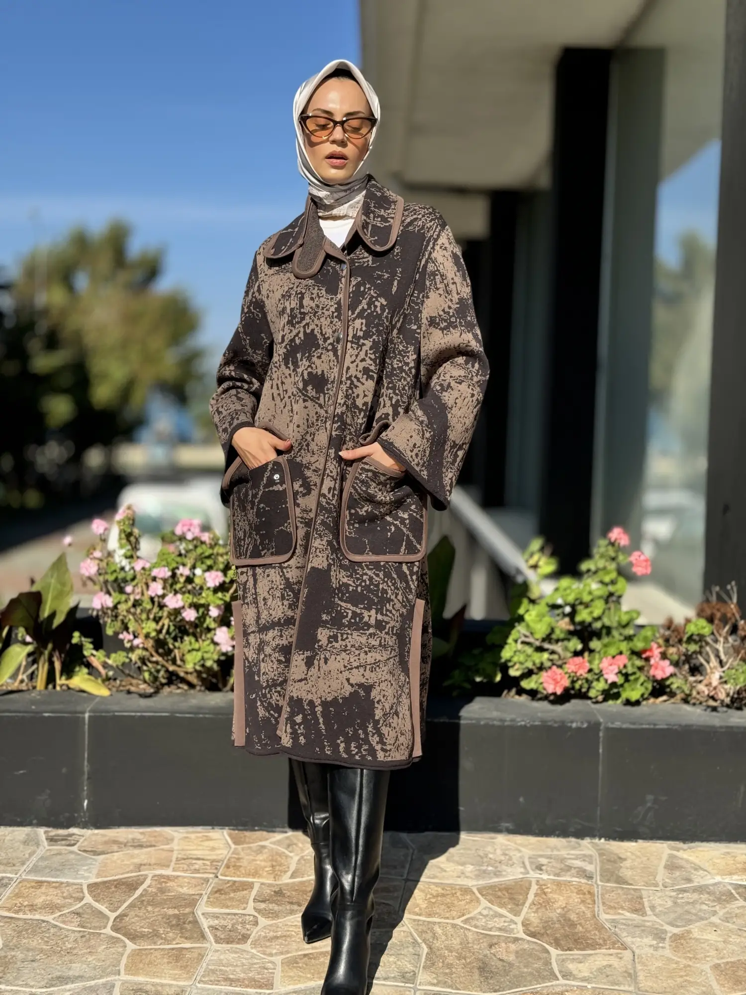 Misswhence Çıtçıtlı Triko Kap 36416