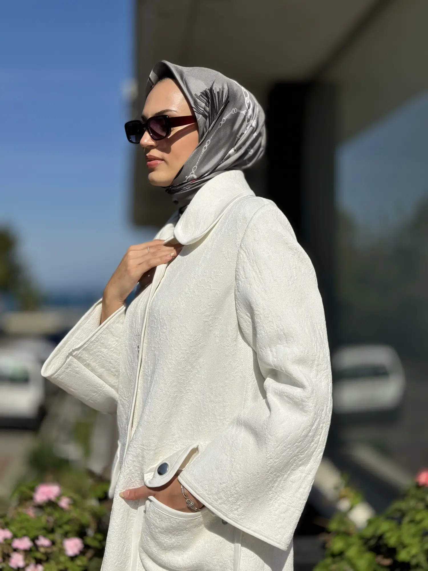 Misswhence Çıtçıtlı Triko Kap 36416