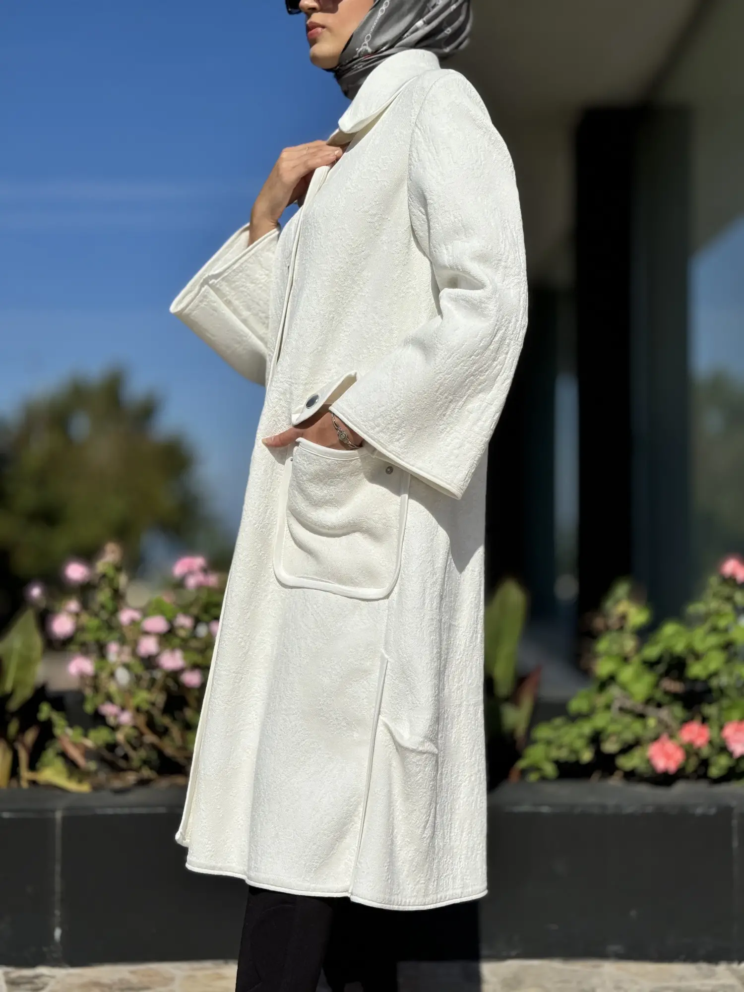 Misswhence Çıtçıtlı Triko Kap 36416