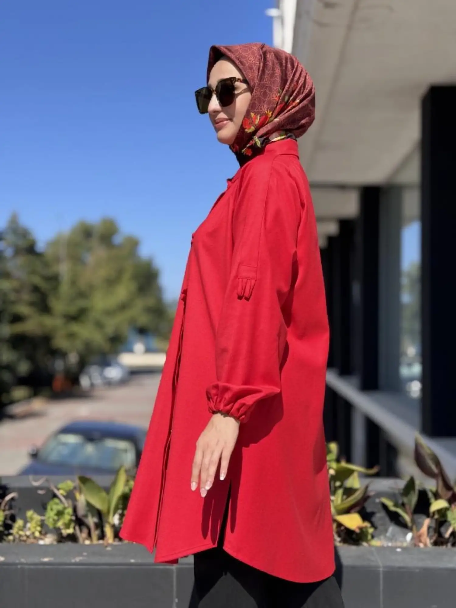 Misswhence Çıtçıtlı Yün/Kaşmir Gömlek 38300