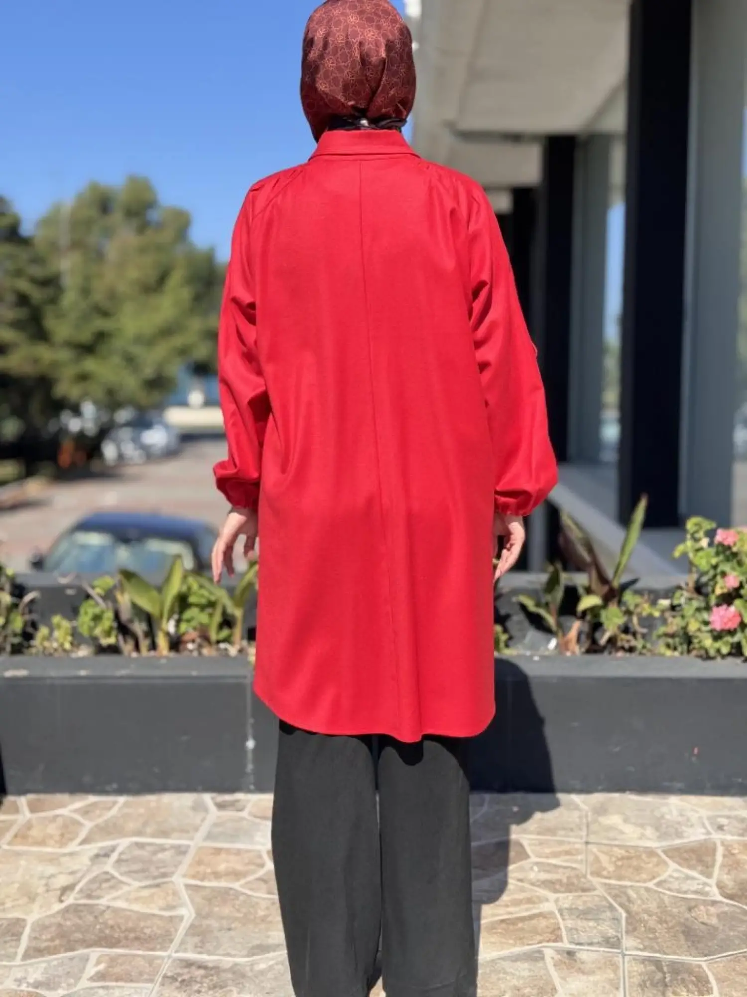 Misswhence Çıtçıtlı Yün/Kaşmir Gömlek 38300