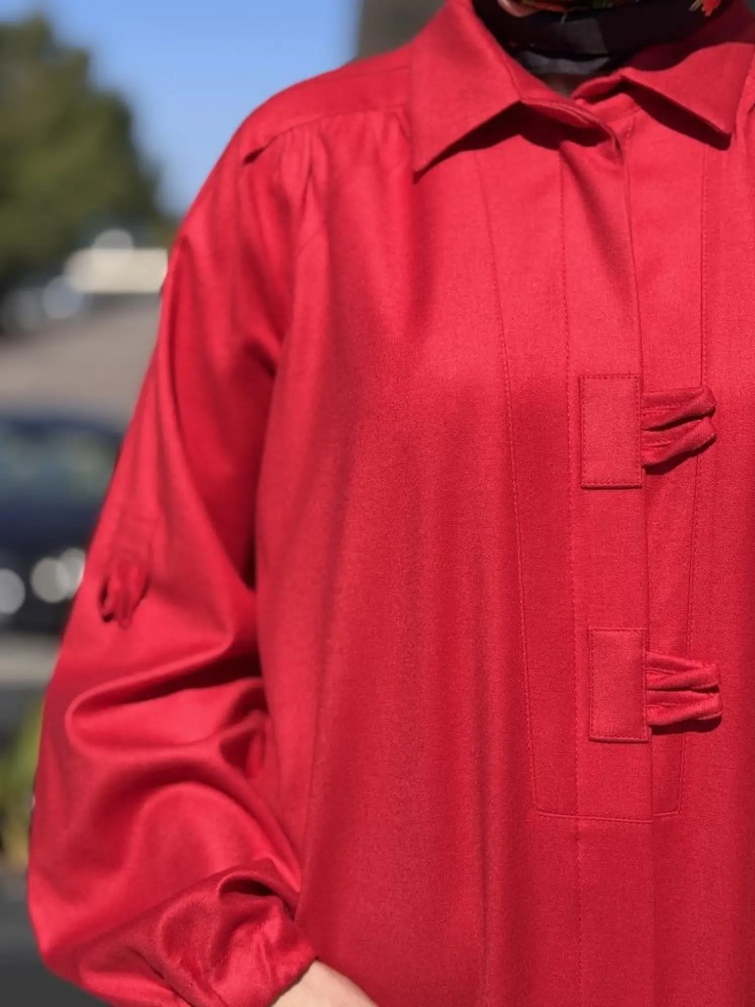 Misswhence Çıtçıtlı Yün/Kaşmir Gömlek 38300