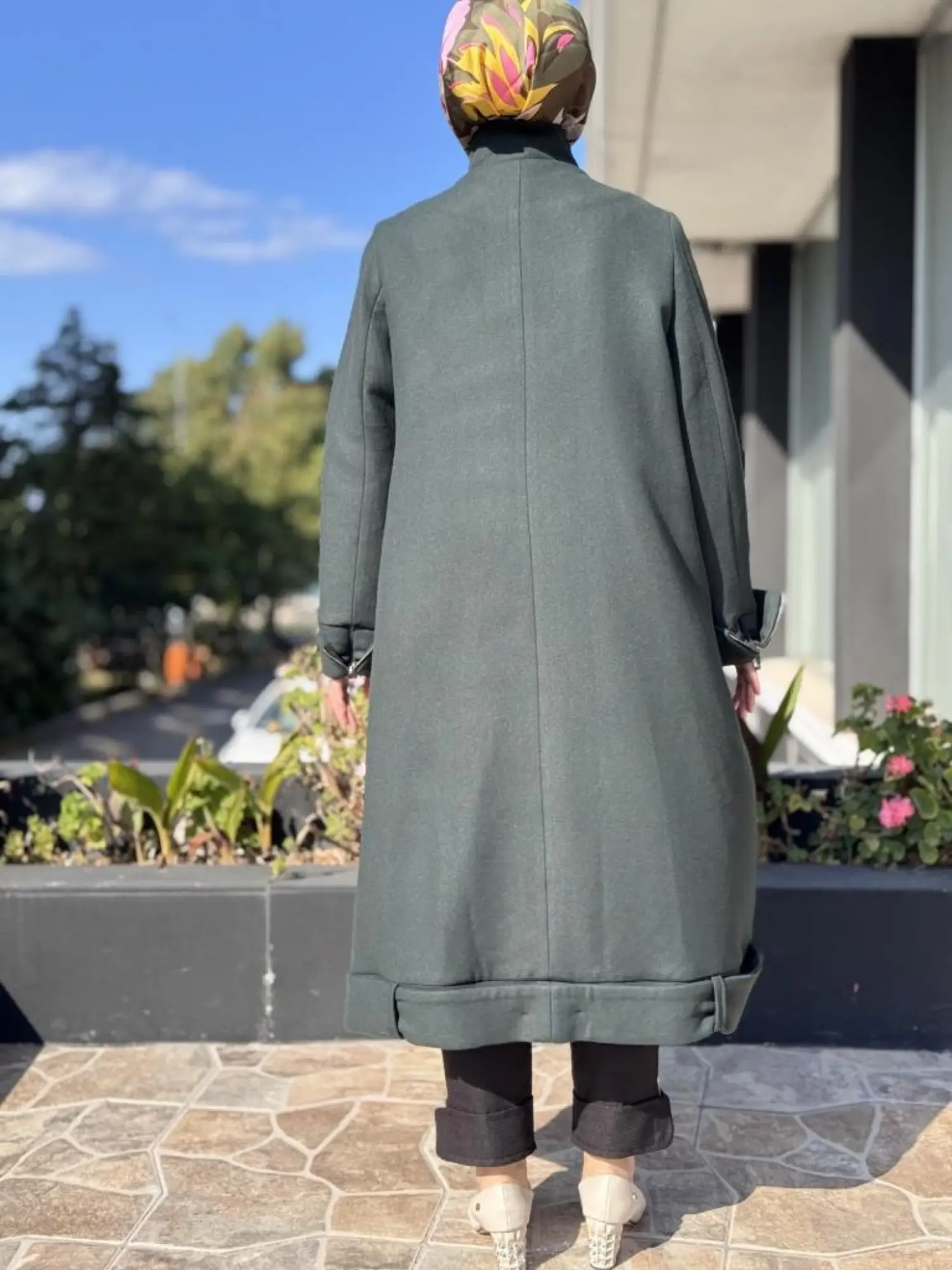 Misswhence Çıtçıtlı Yün/Kaşmir Pardesü 38504