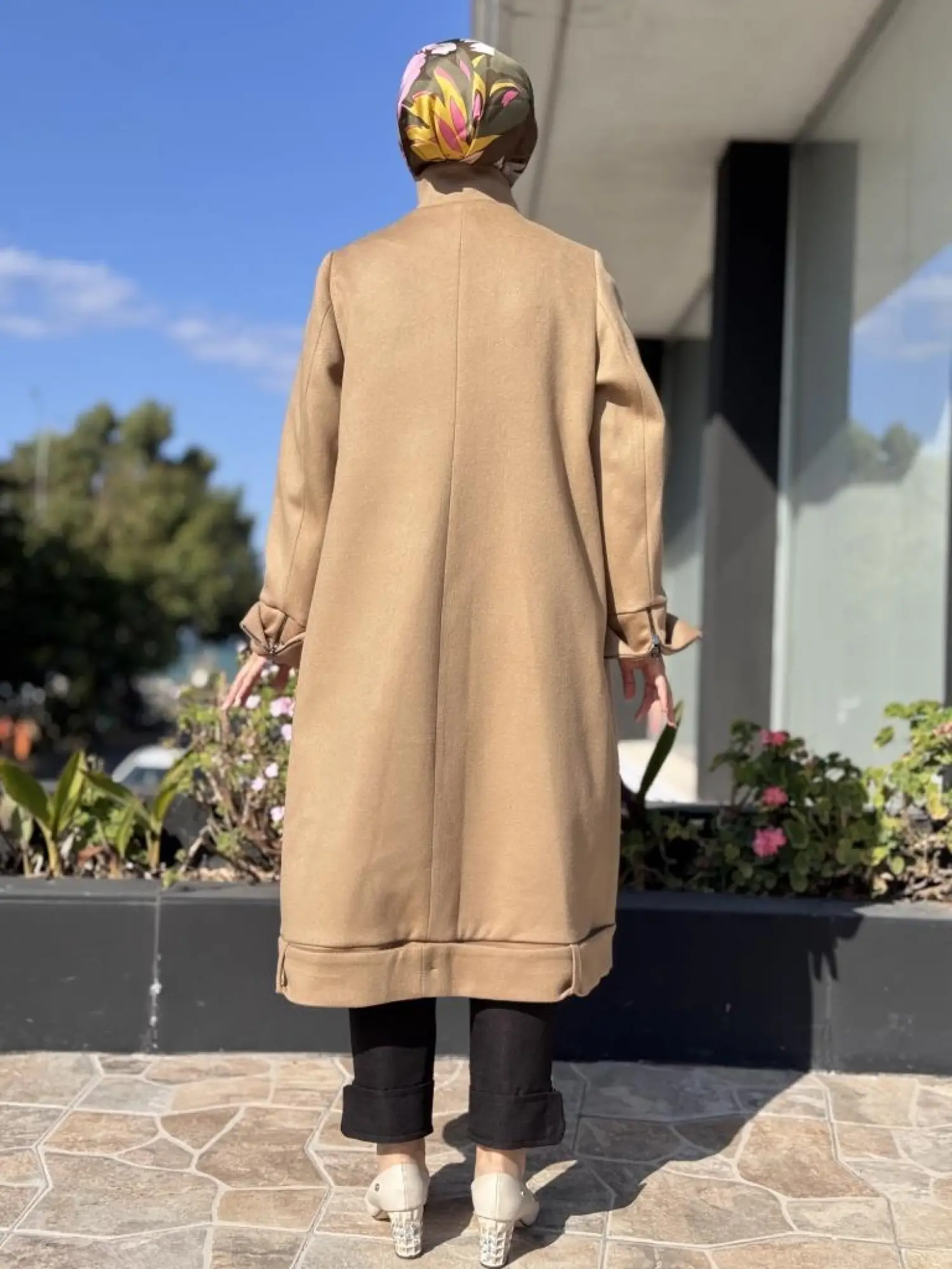 Misswhence Çıtçıtlı Yün/Kaşmir Pardesü 38504