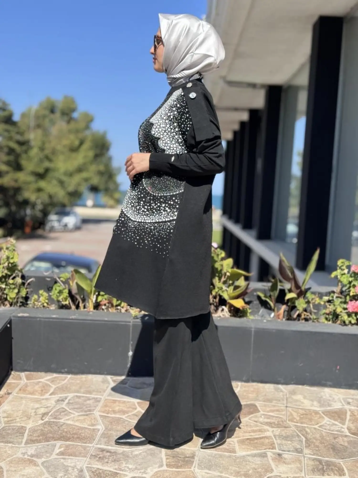 Misswhence Desenli Triko Tunik MİSS271