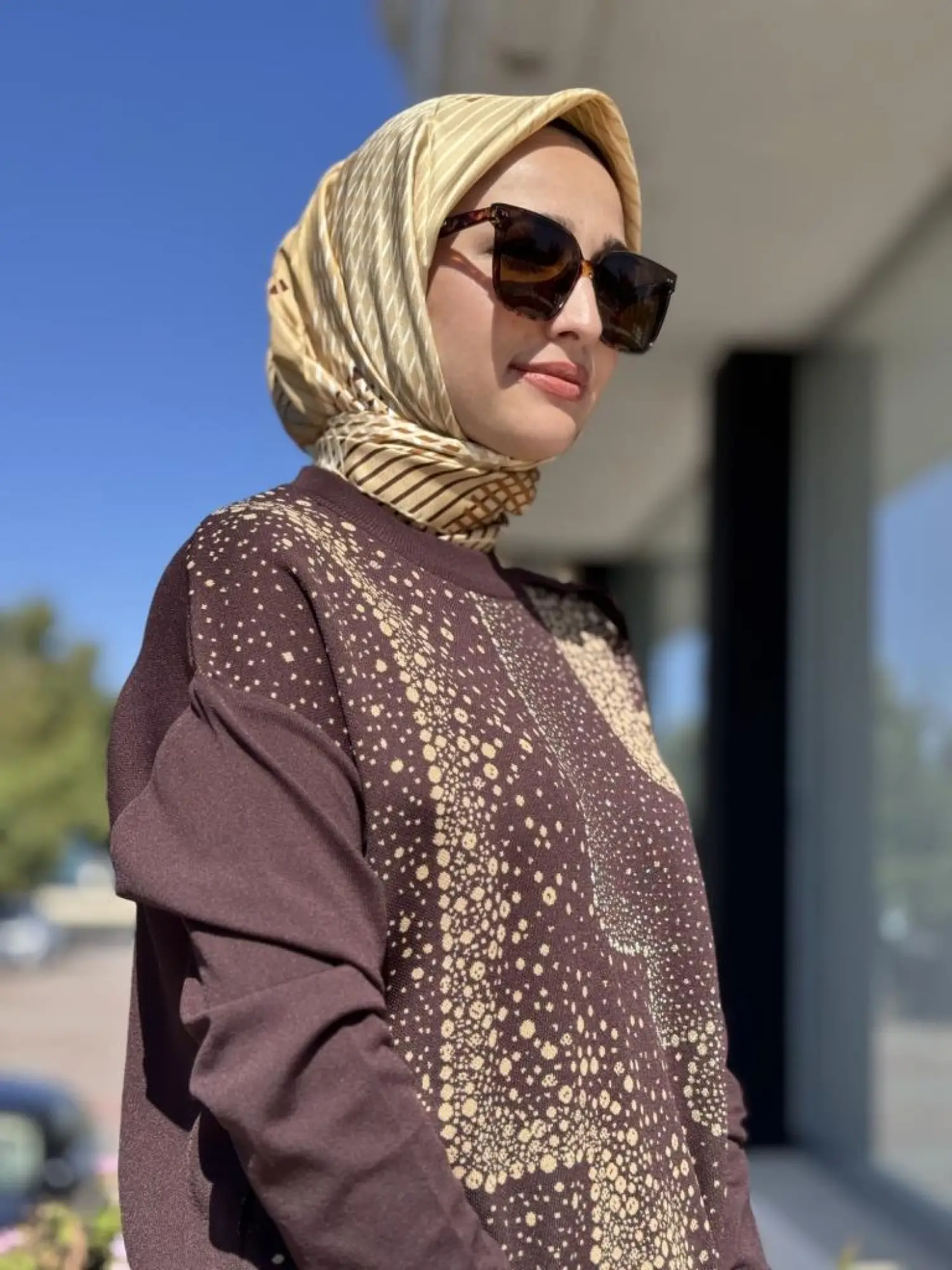 Misswhence Desenli Triko Tunik MİSS271